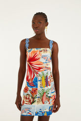 Summer Diary Multicolor Mini Dress