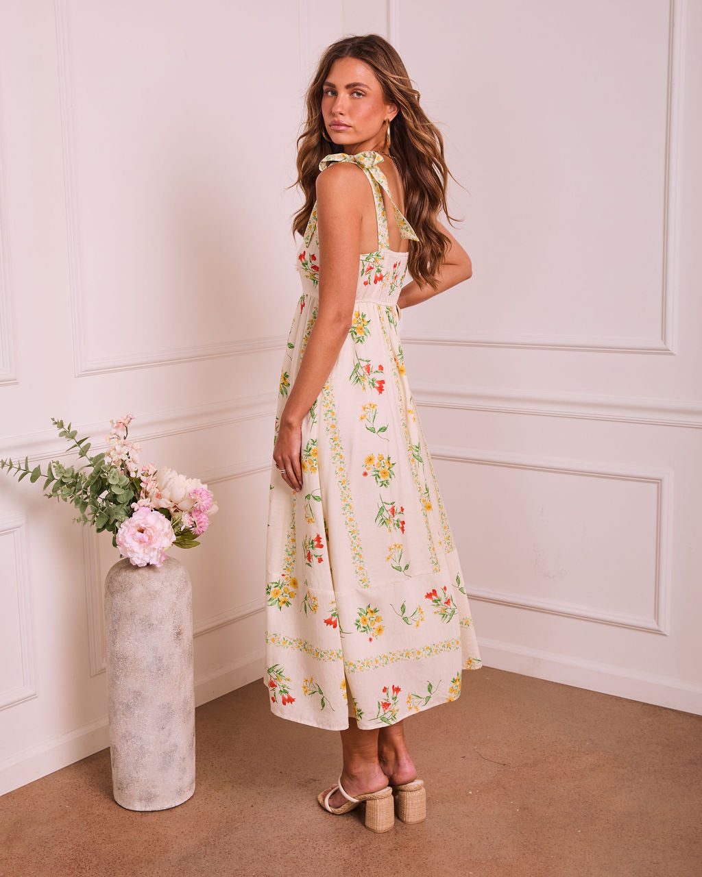 Secret Petal Floral Maxi Dress