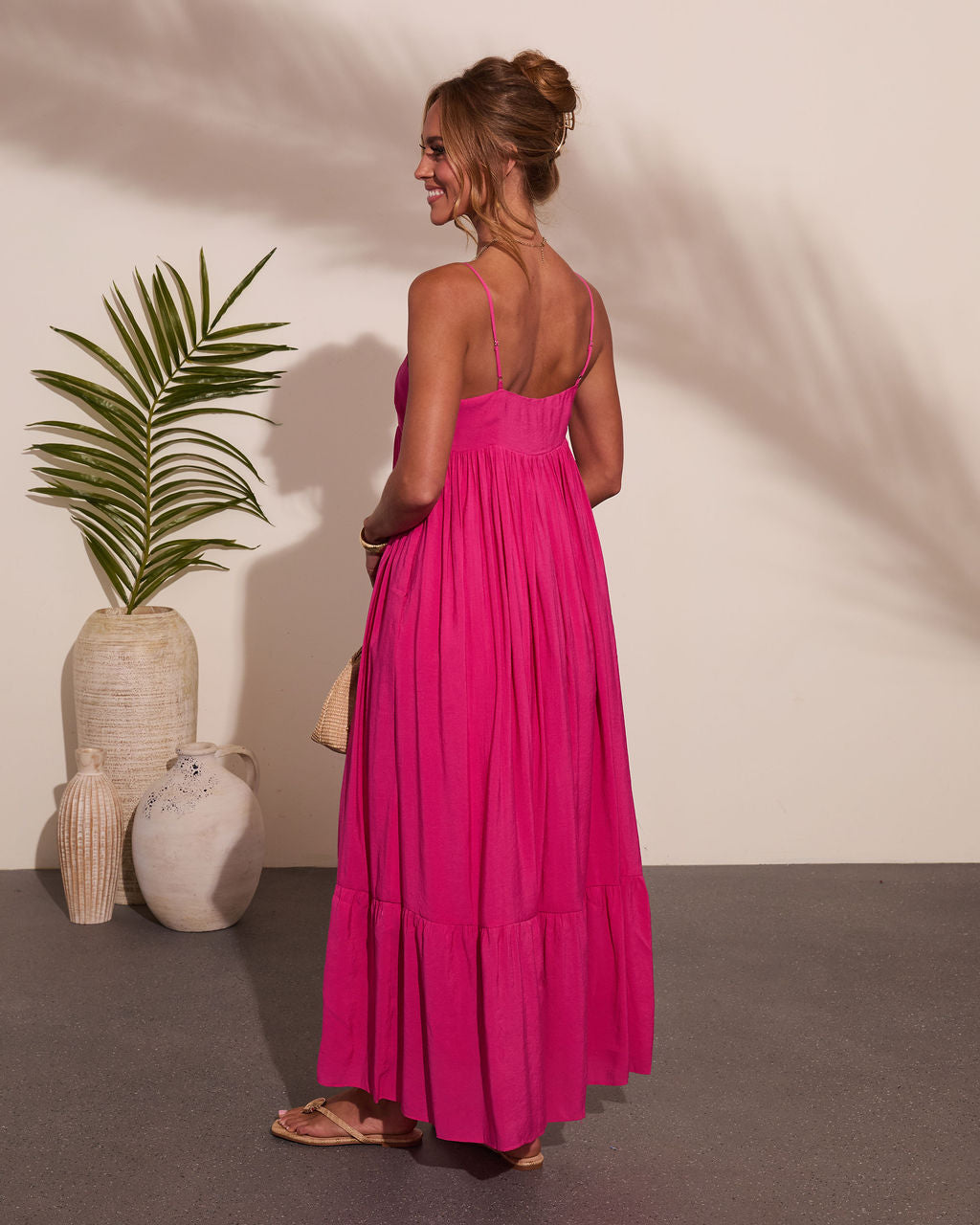 Day Breeze Shift Midi Dress
