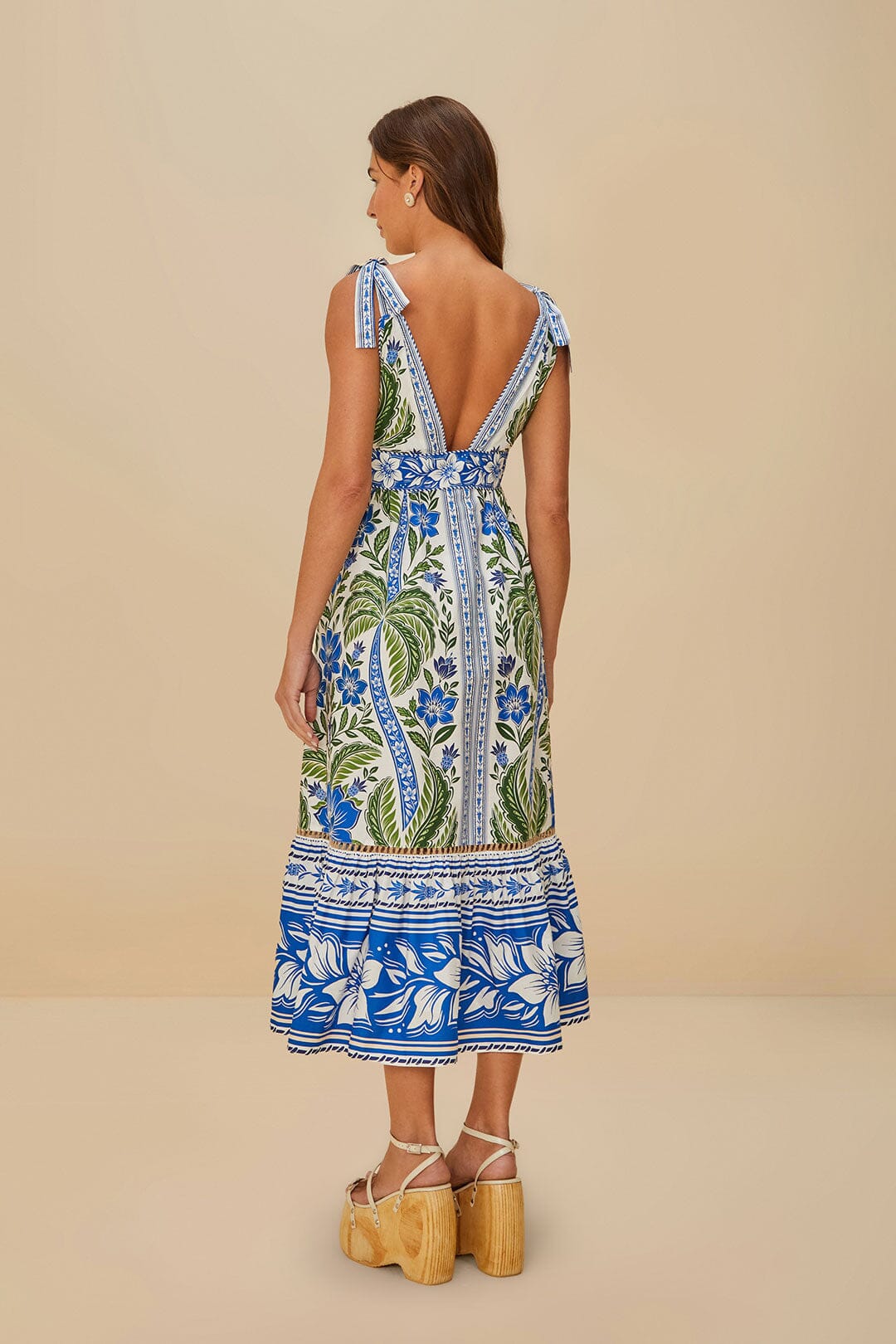 Off-White Tropicance Midi Dress