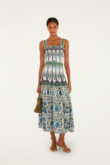 Off-White Manoela Belted Maxi Dress