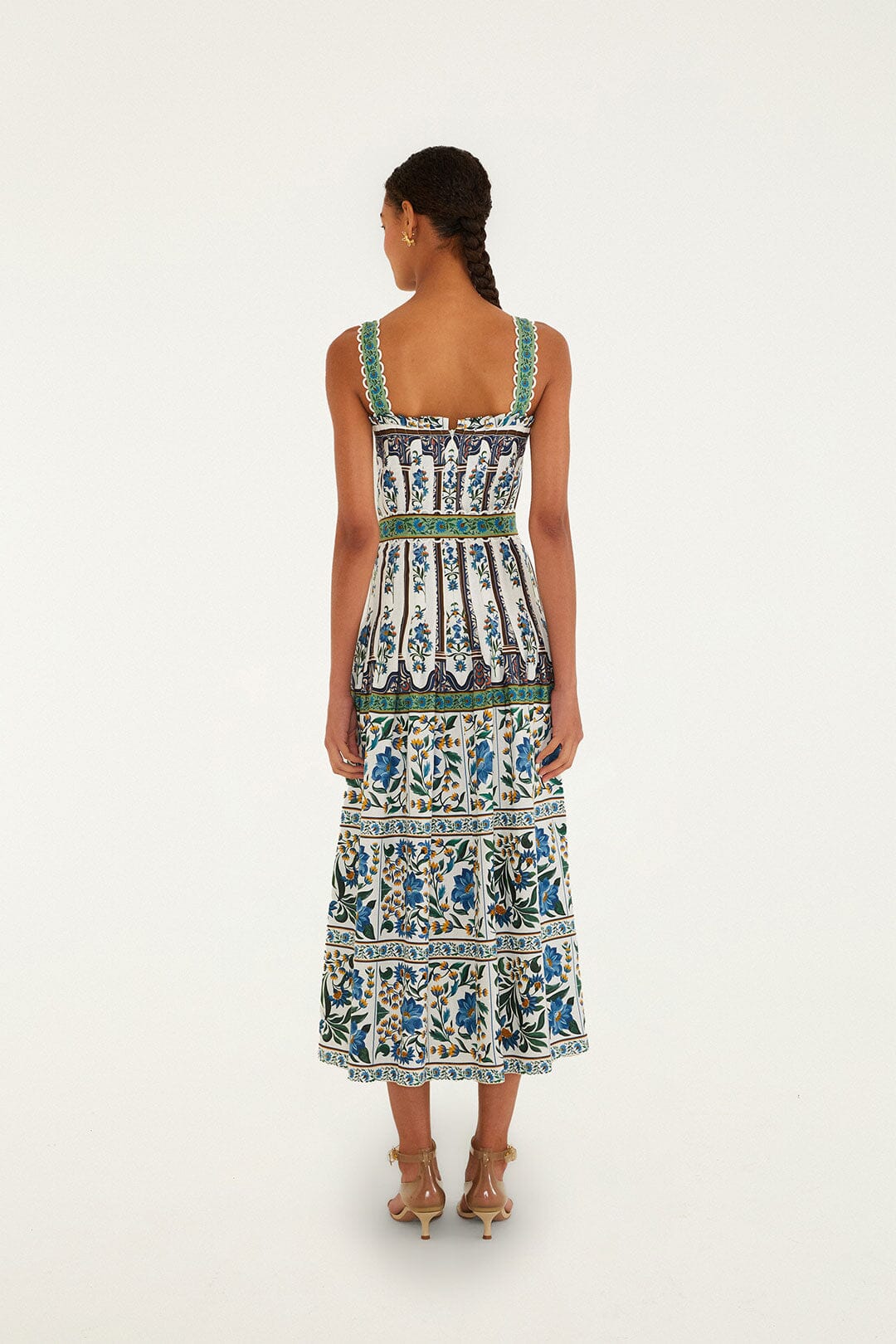 Off-White Manoela Belted Maxi Dress