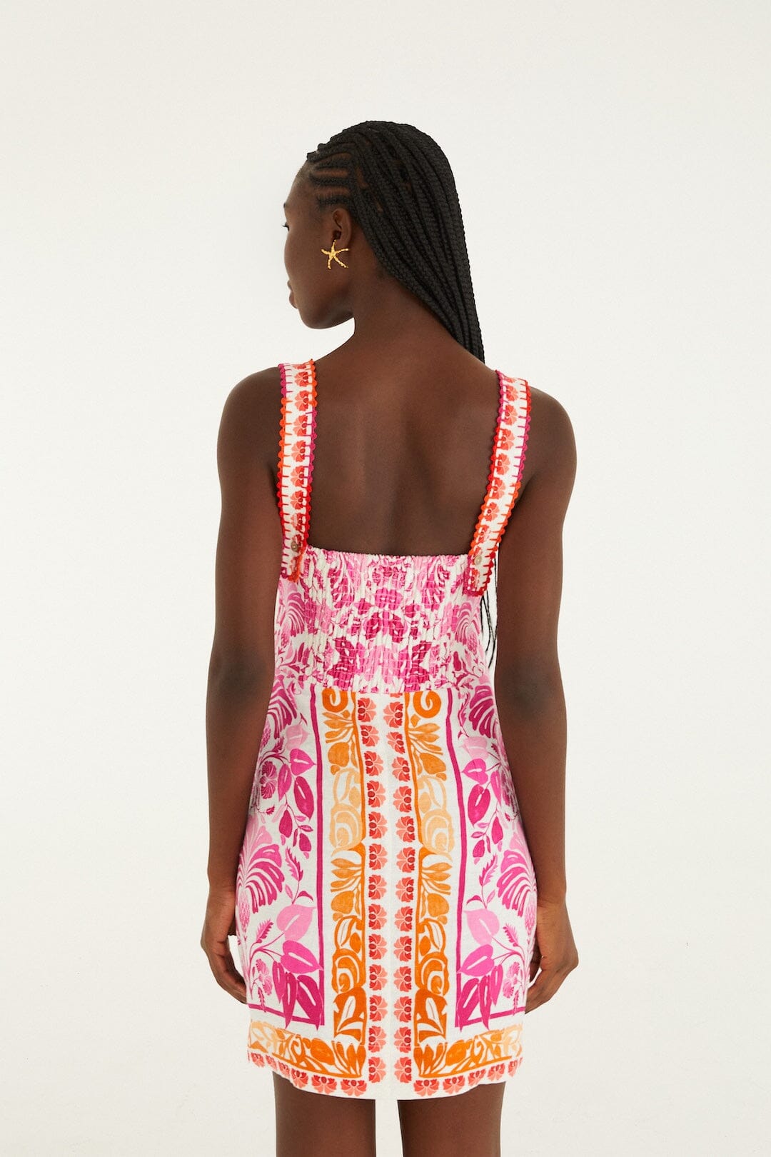 Off-White Santorini Crochet Mini Dress