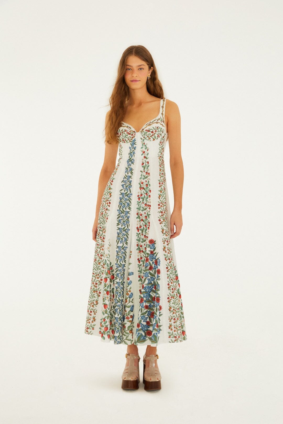 Off-White Fruit Beauty Maxi Dress