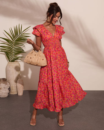 Sunbud Glow Floral Maxi Dress