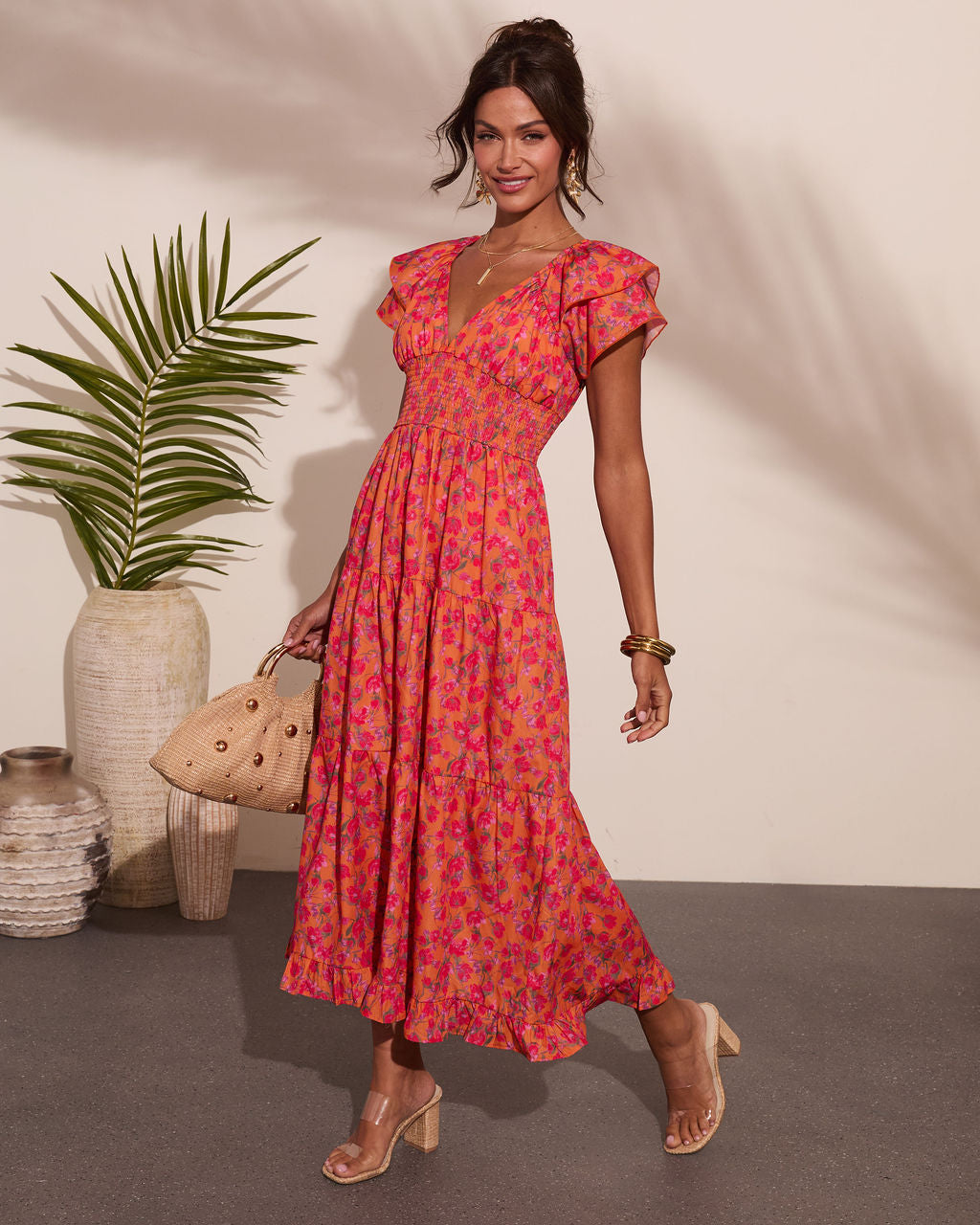 Sunbud Glow Floral Maxi Dress