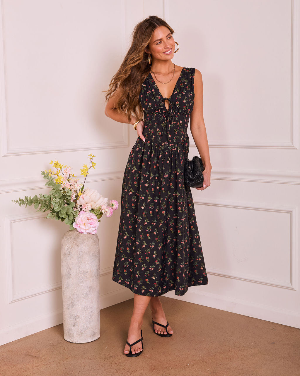 Nova Garden Floral Maxi Dress