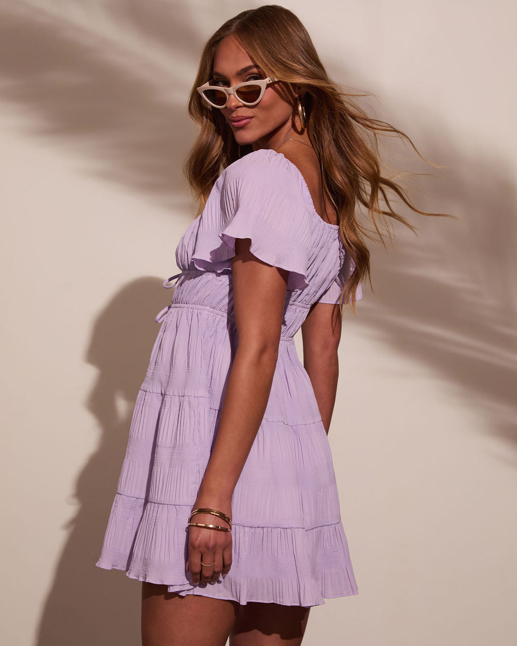 Pure Essence Tiered Babydoll Dress