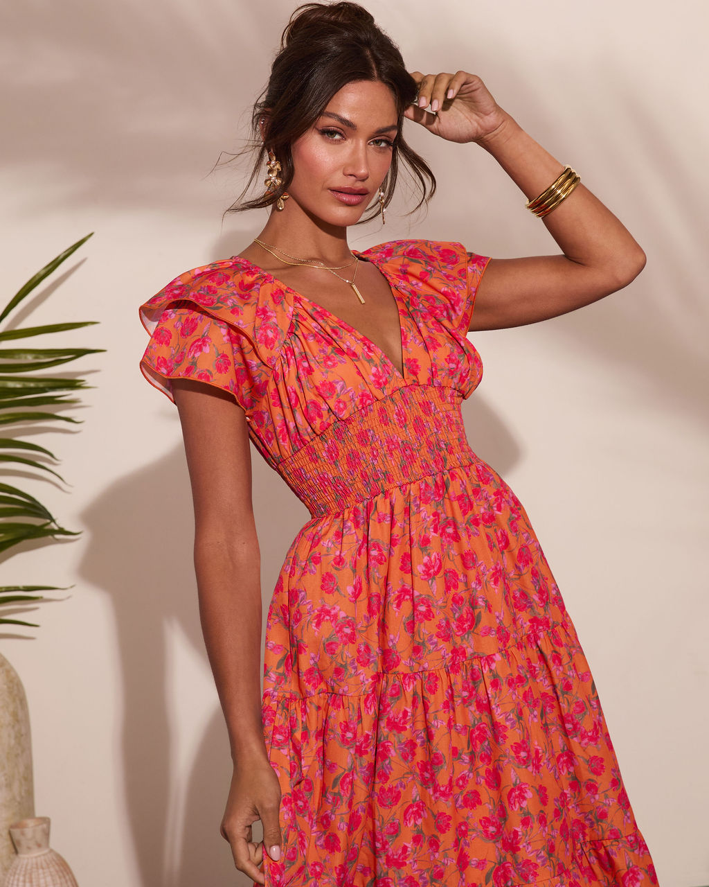 Sunbud Glow Floral Maxi Dress