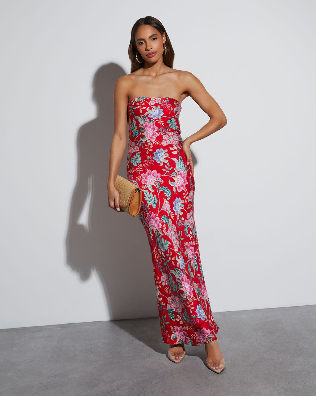 Rosemary Strapless Slip Maxi Dress