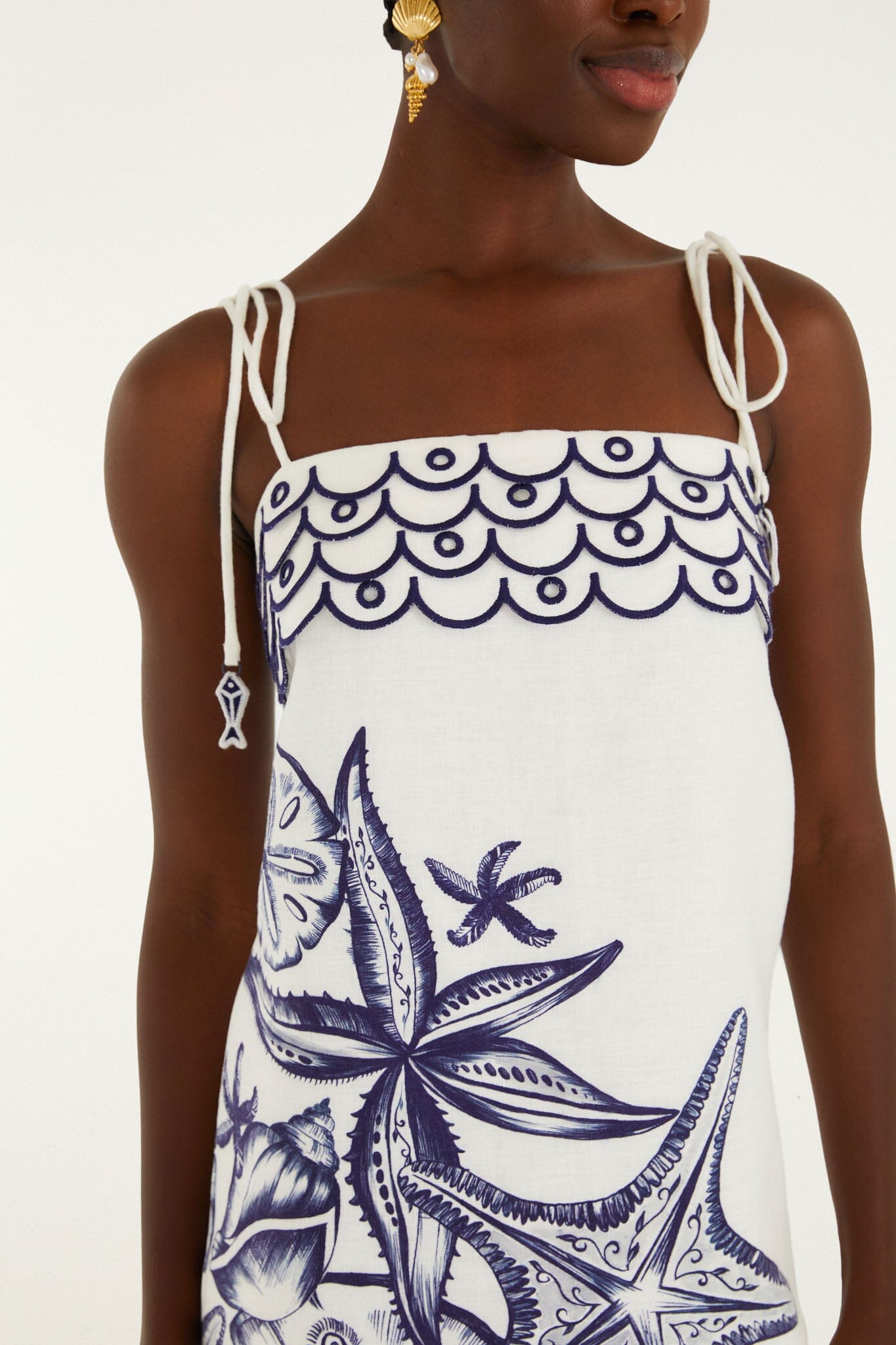 Off-White Coast Stars  Mini Dress
