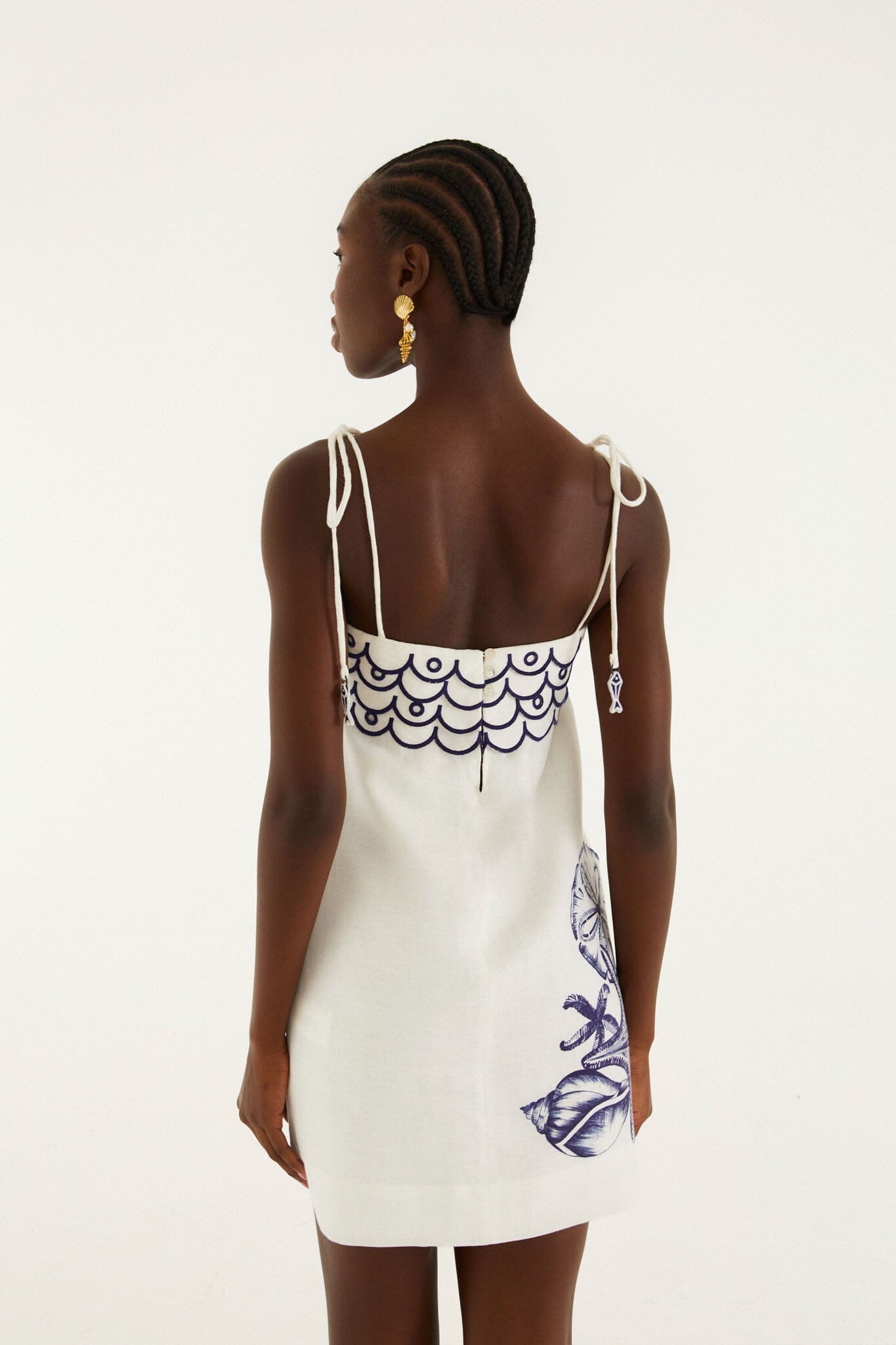 Off-White Coast Stars  Mini Dress