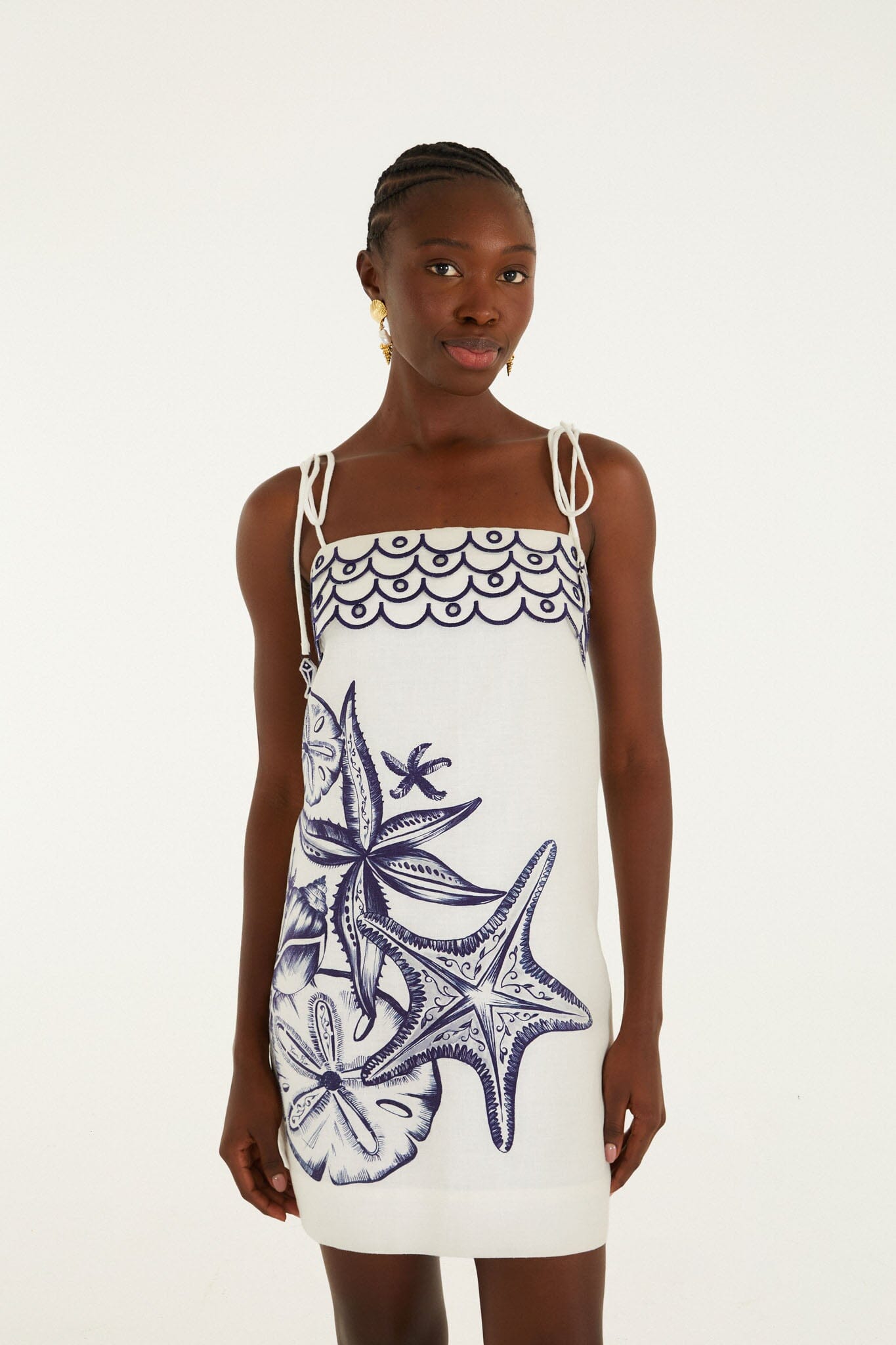 Off-White Coast Stars  Mini Dress