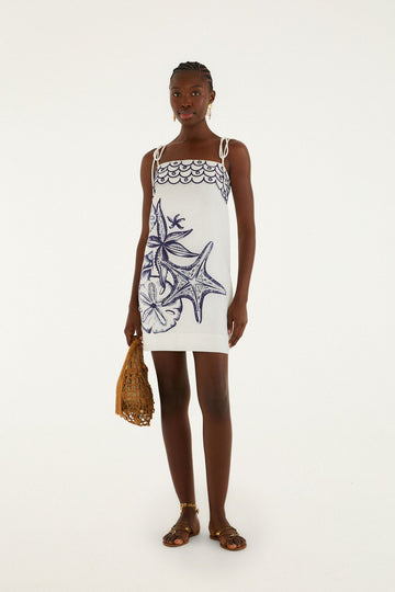 Off-White Coast Stars  Mini Dress