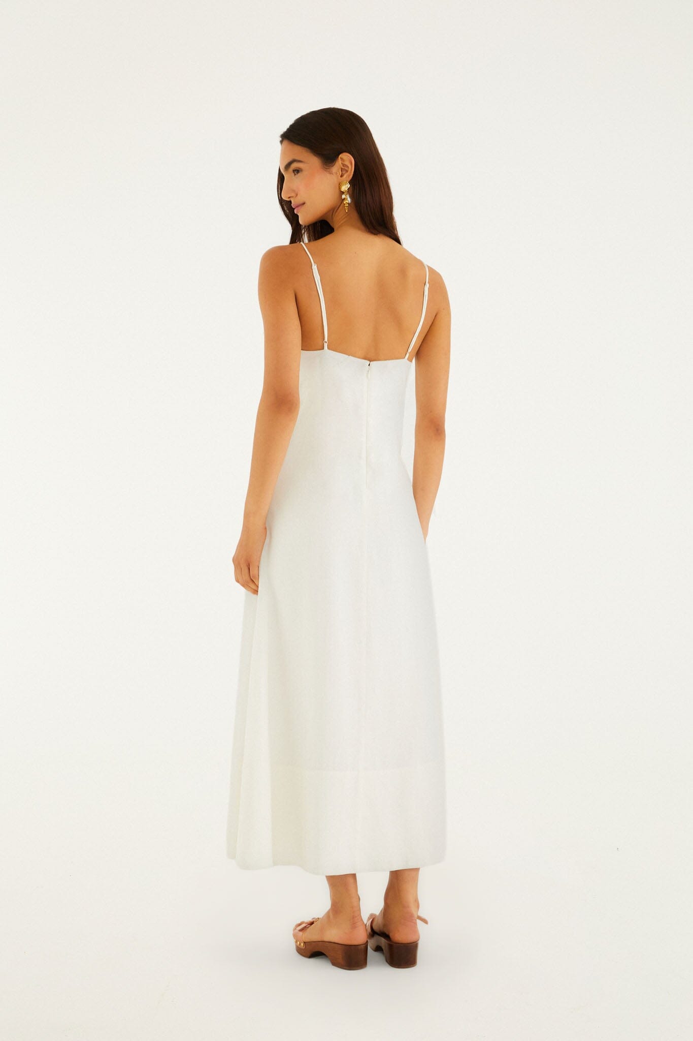 Off-White Paper Boat 3d Maxi Dress