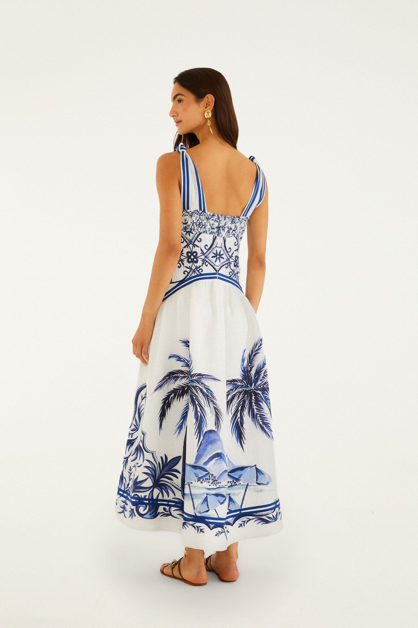 Off-White Wonderful City  Maxi Dress