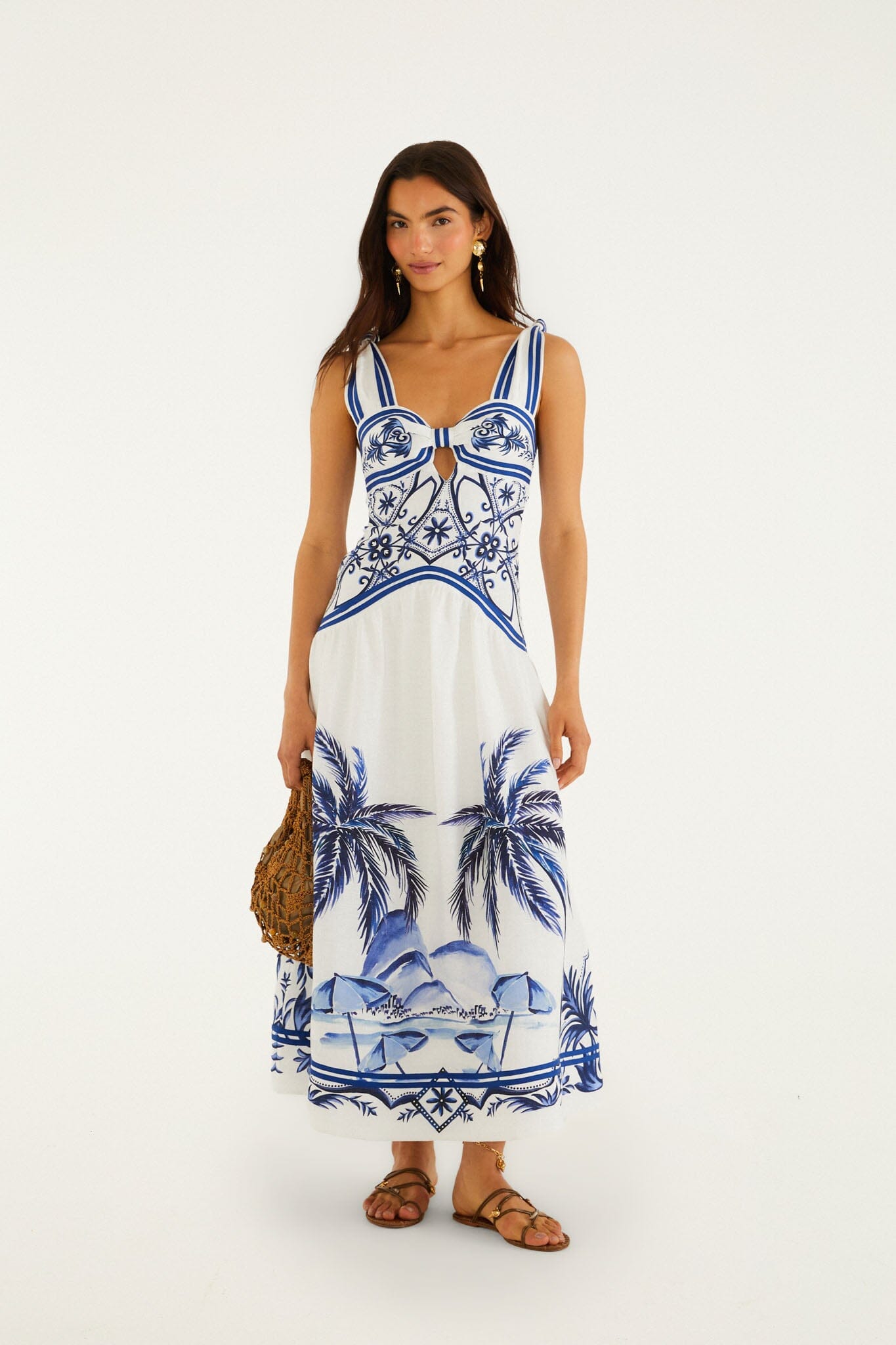Off-White Wonderful City  Maxi Dress