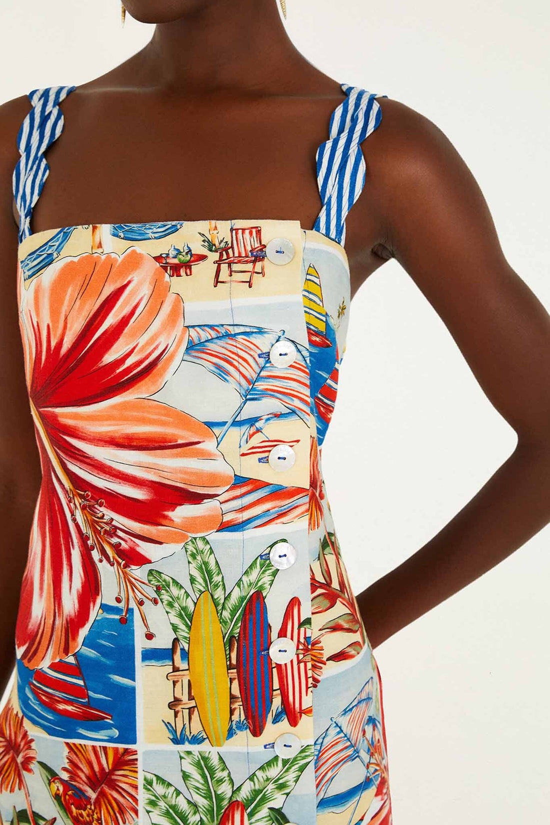 Summer Diary Multicolor Mini Dress
