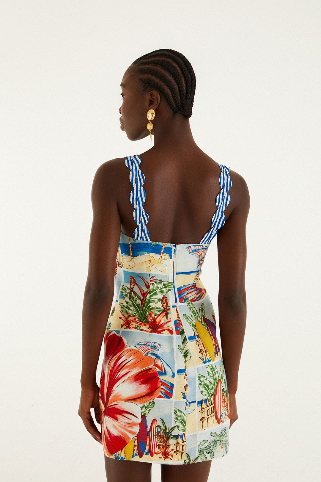 Summer Diary Multicolor Mini Dress