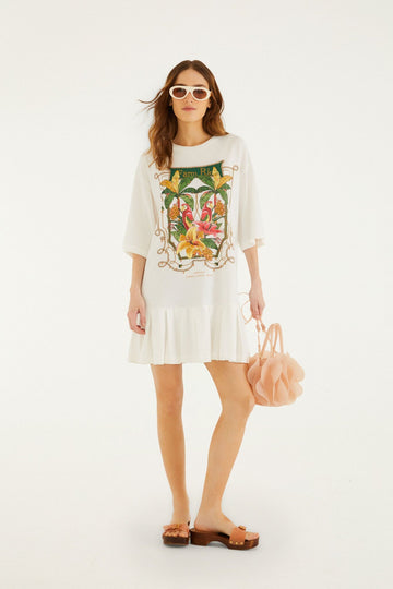 Tropical Royalty Mini Dress