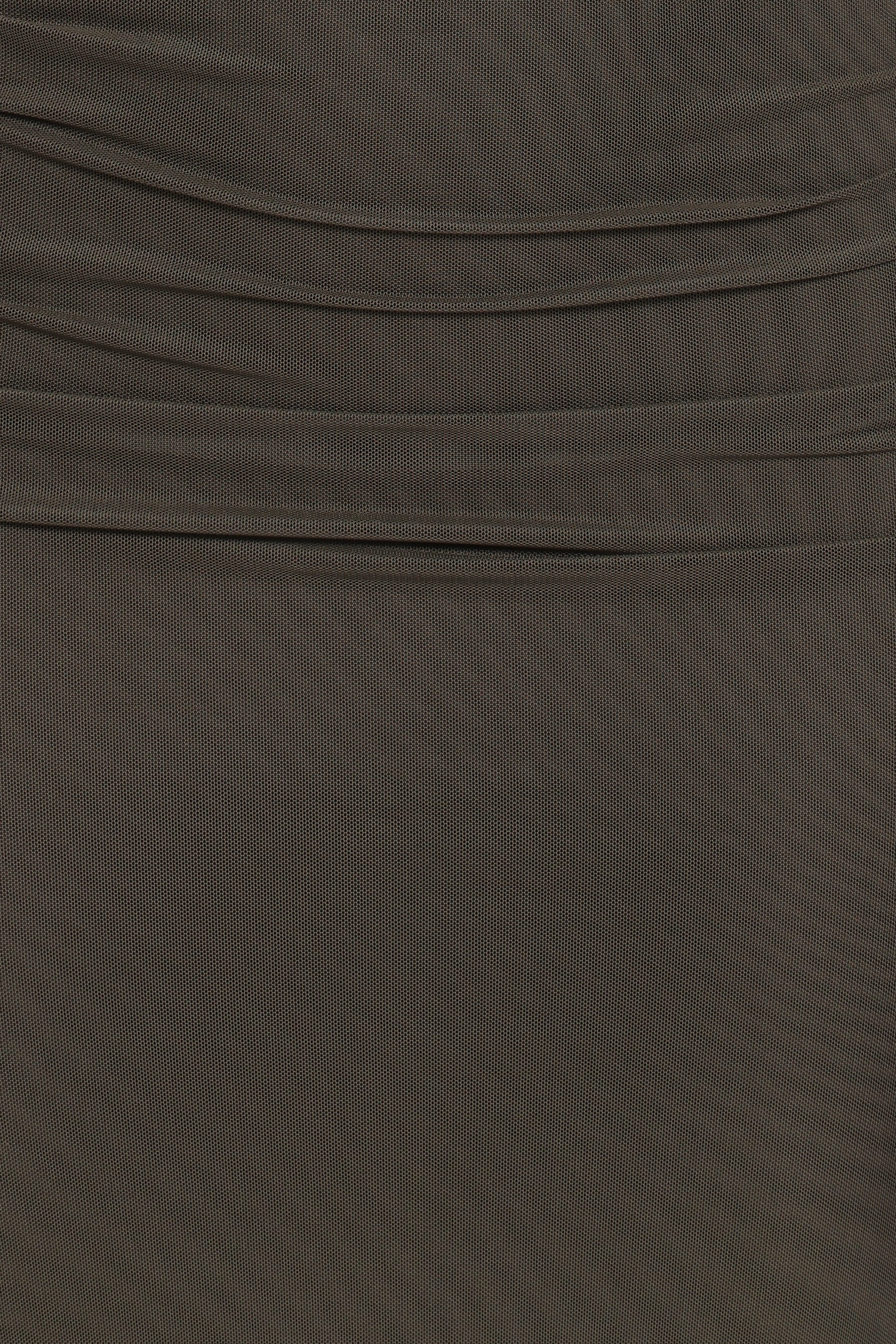 Abbie Off Shoulder Maxi Dress - Olive