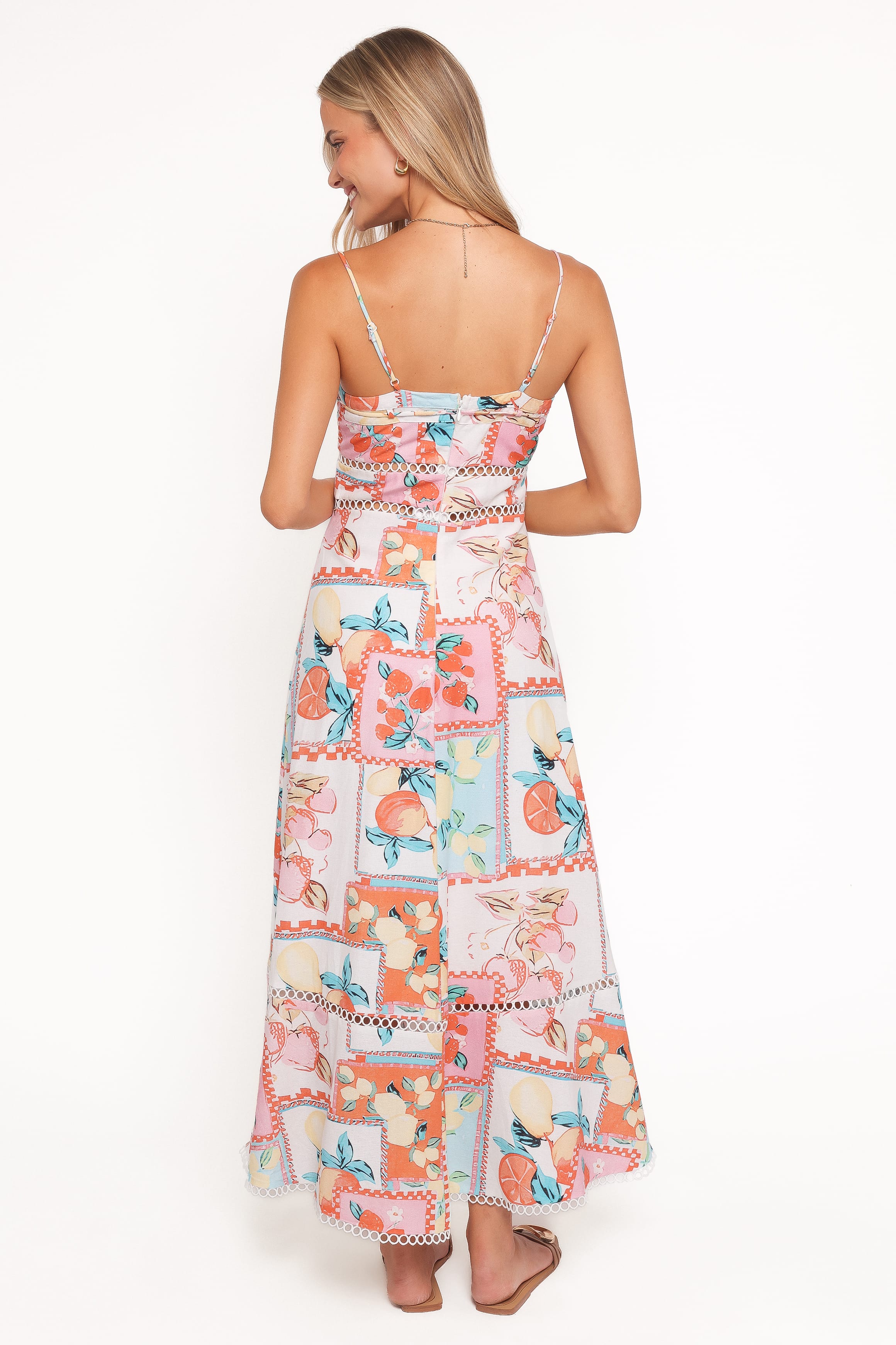 Adalynn Maxi Dress - Fruit Print