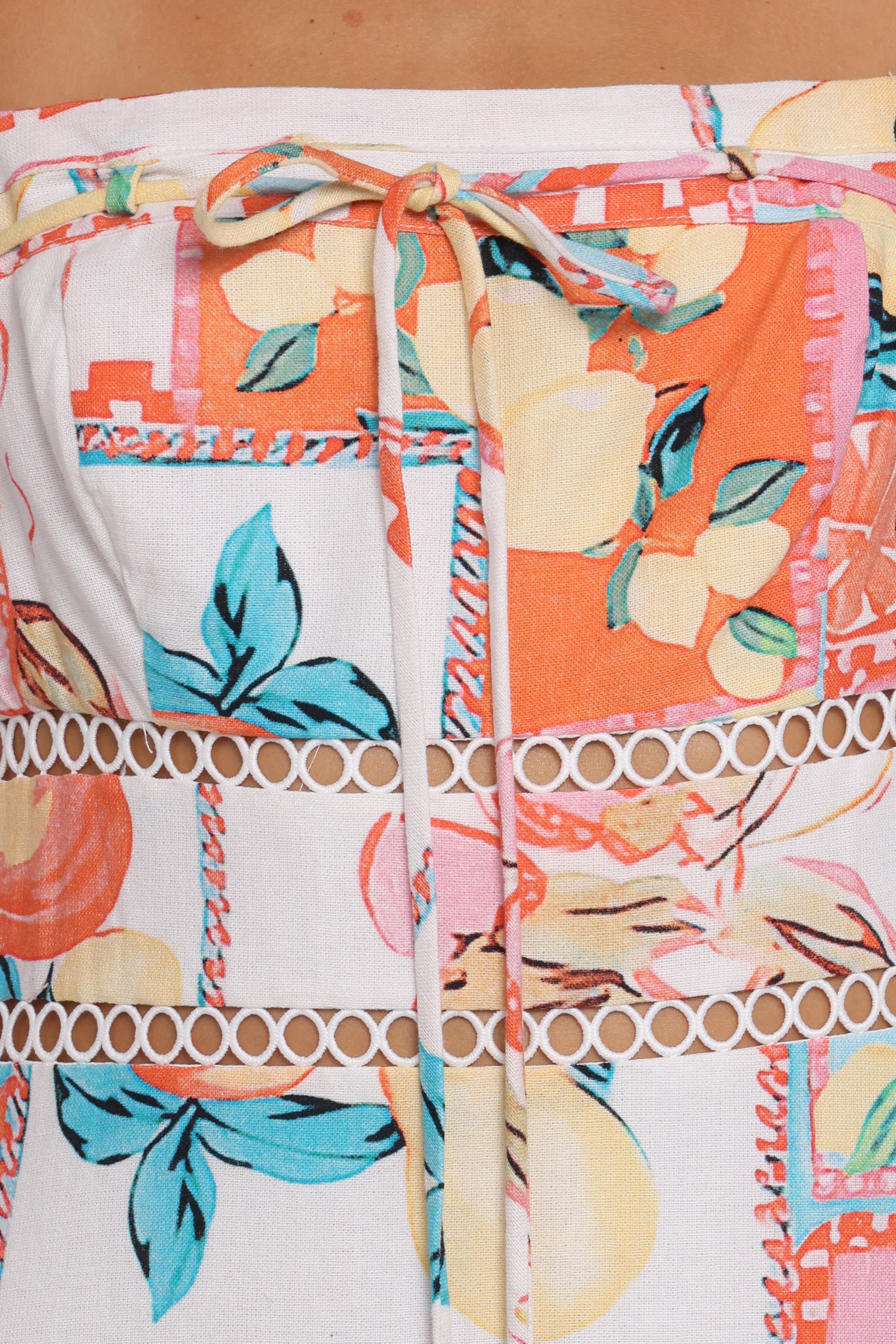 Adalynn Maxi Dress - Fruit Print