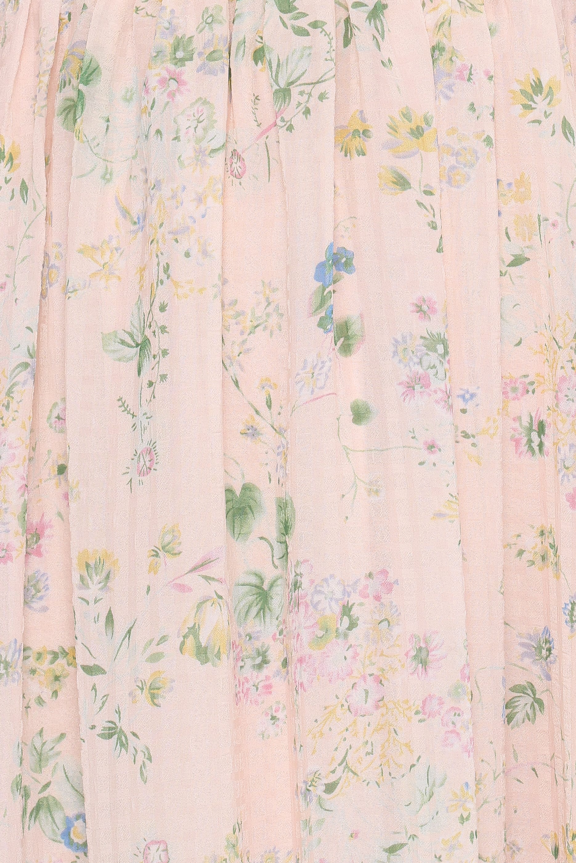 Angelica Midi Dress - Pastel Pink Floral