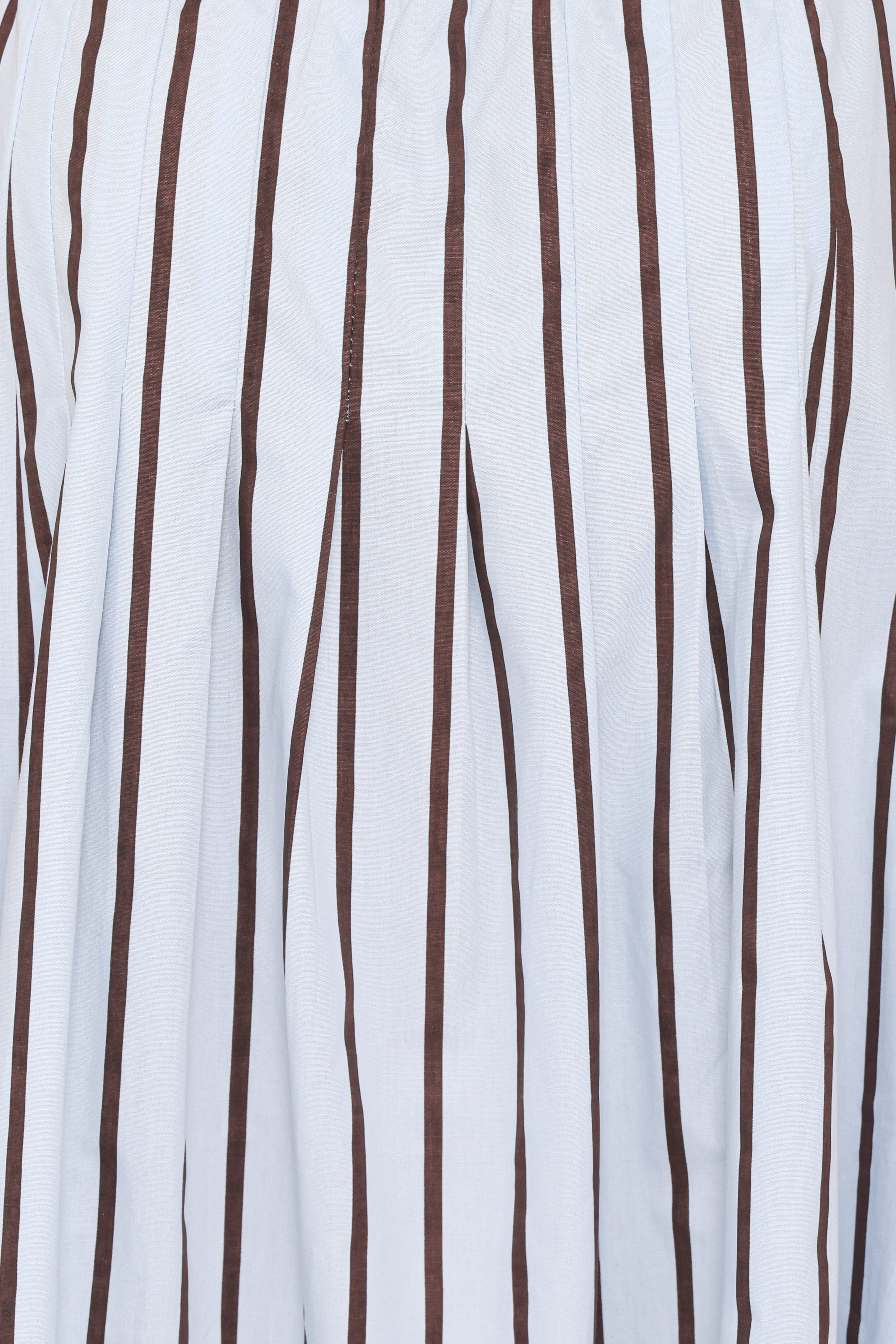 Arletta Maxi Dress - Blue/Brown Stripe
