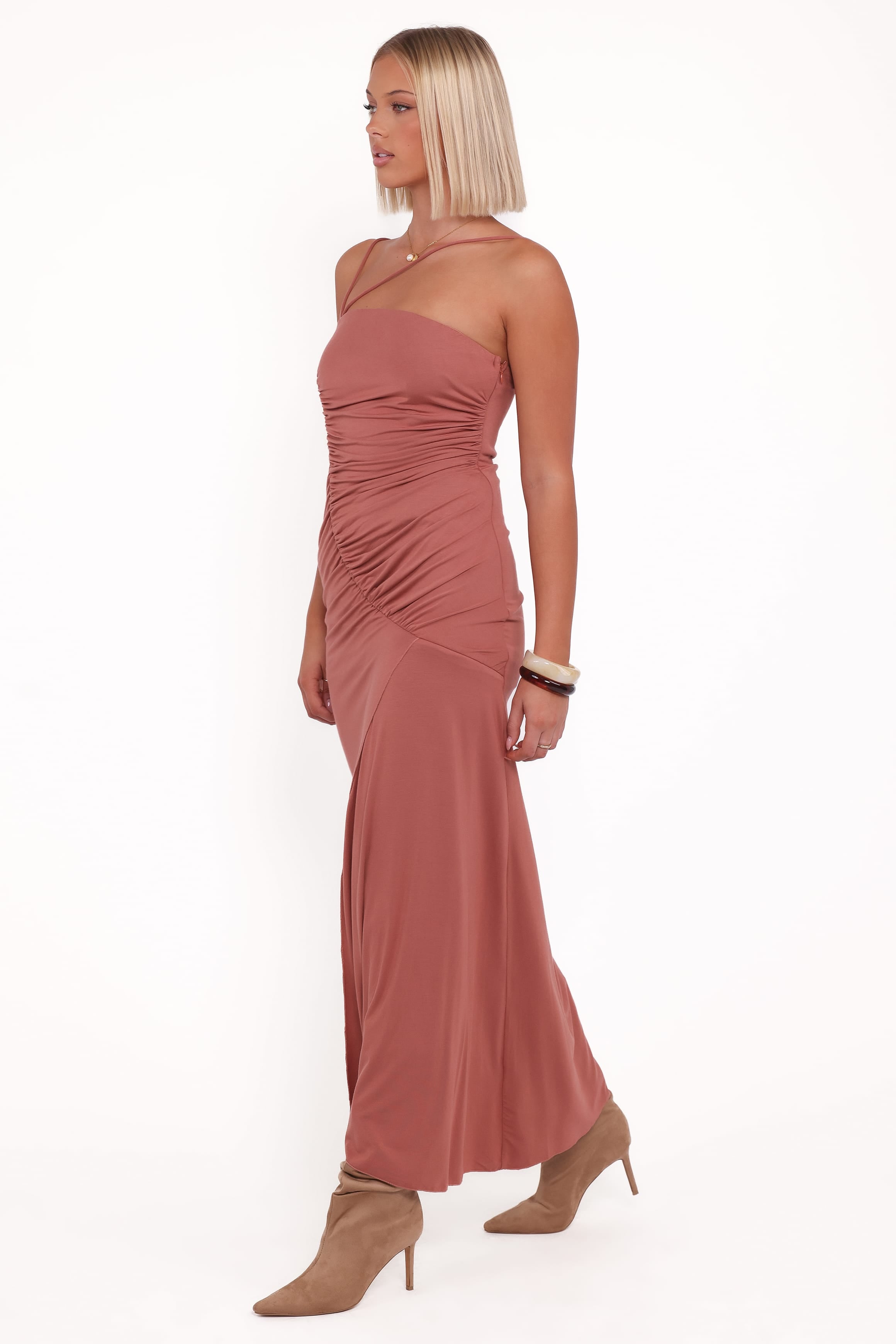 Avaline Maxi Dress - Terracotta