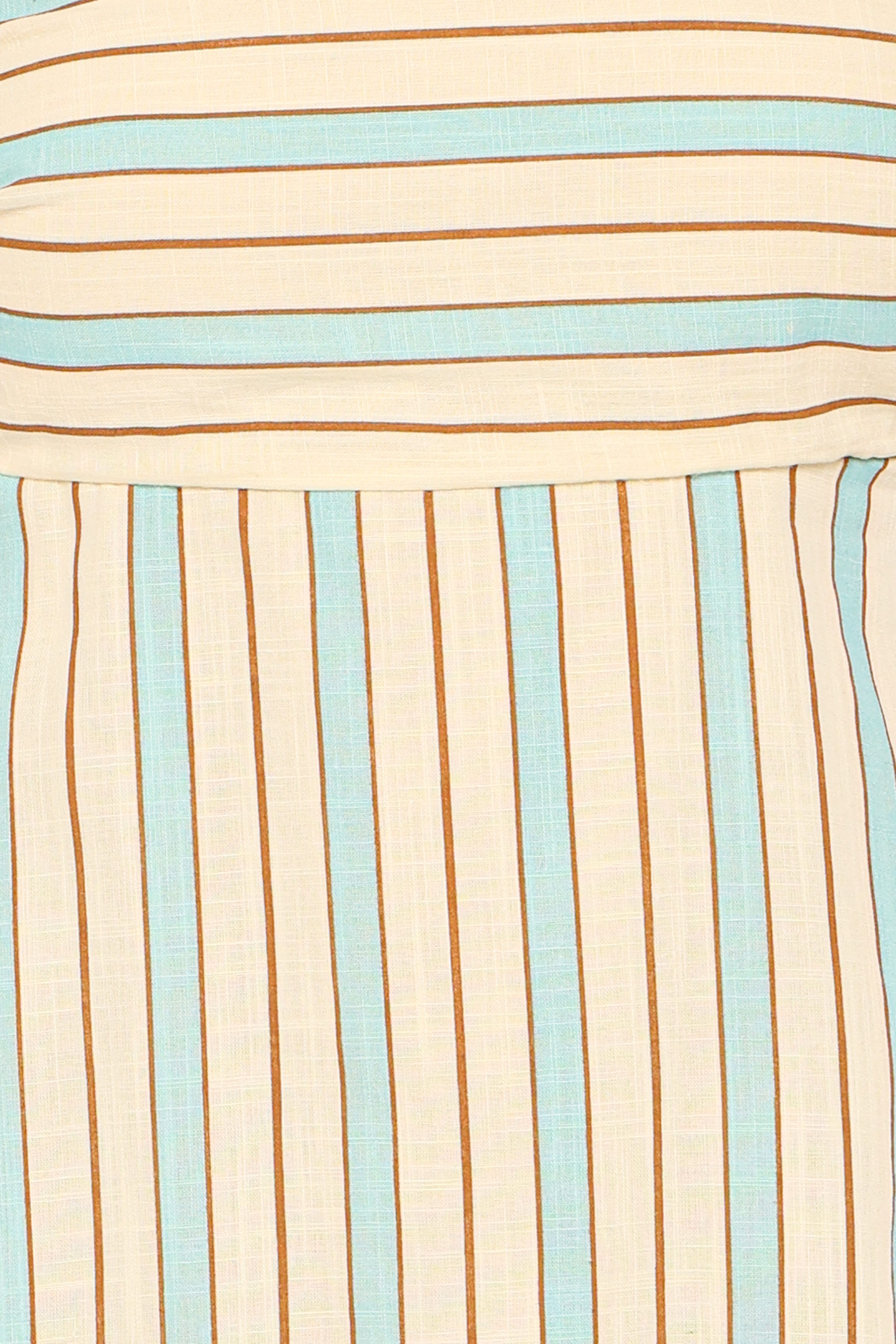Brea Maxi Dress - Green Stripe