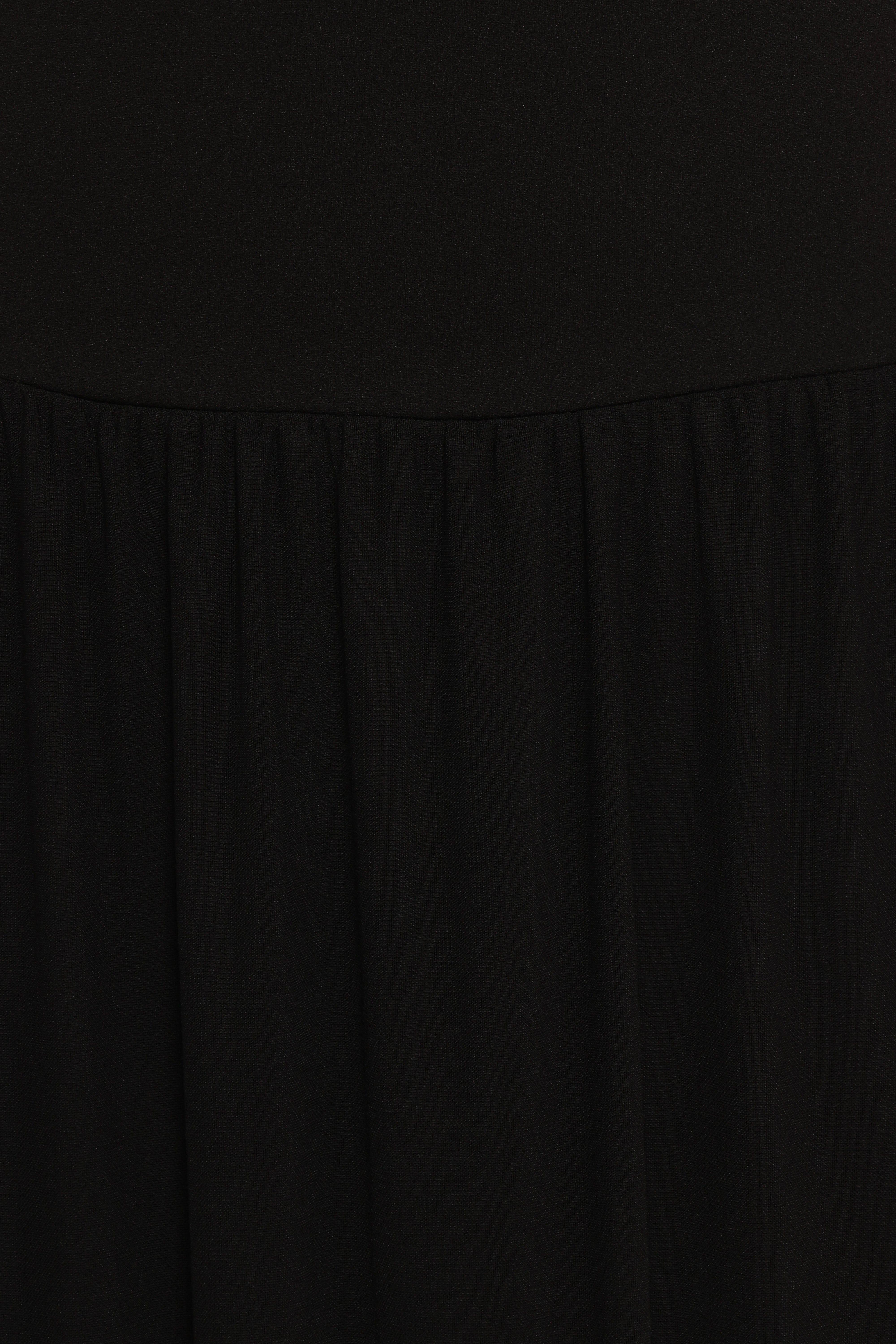 Caitie Midi Dress - Black