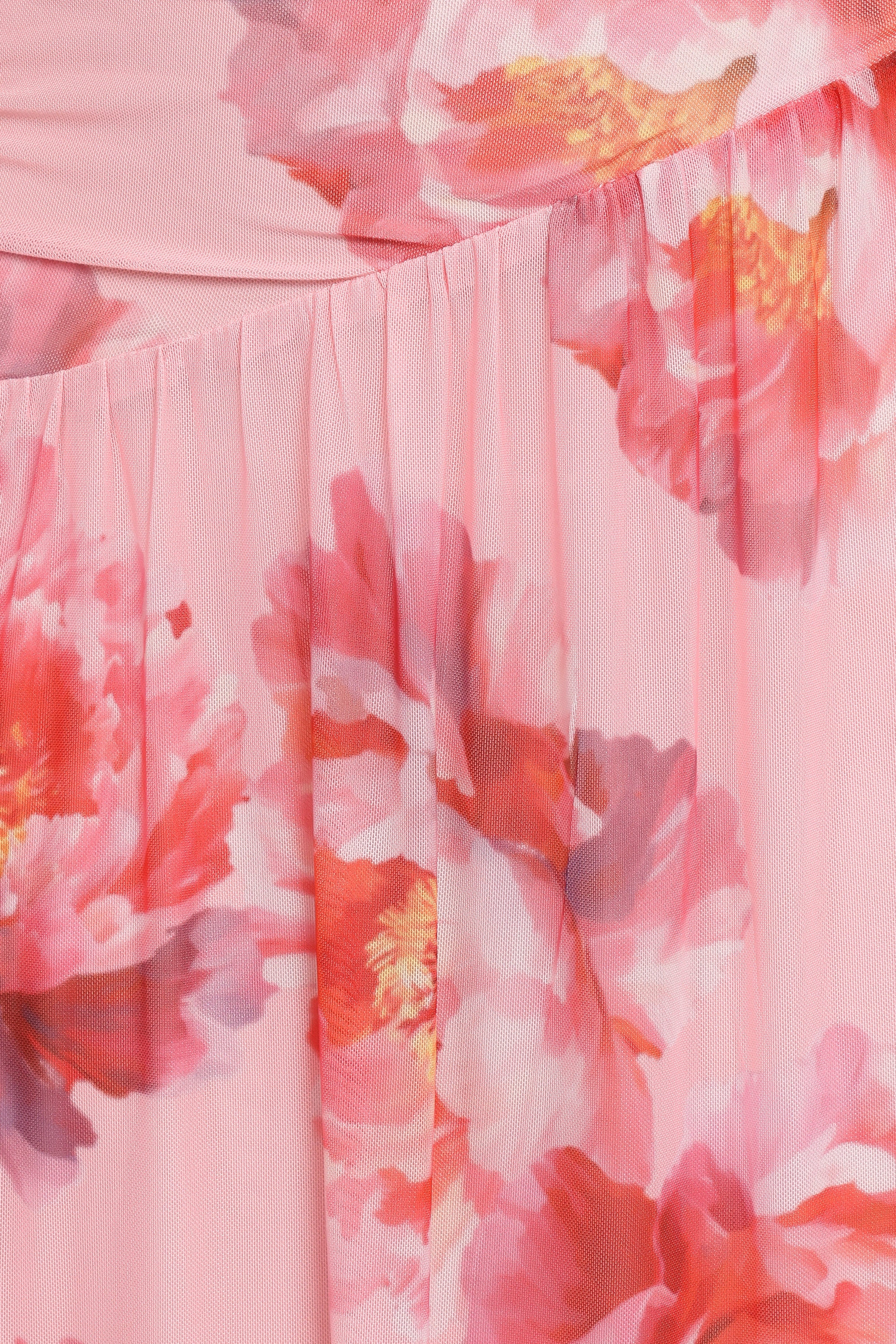 Calypso Maxi Dress - Pink Peony