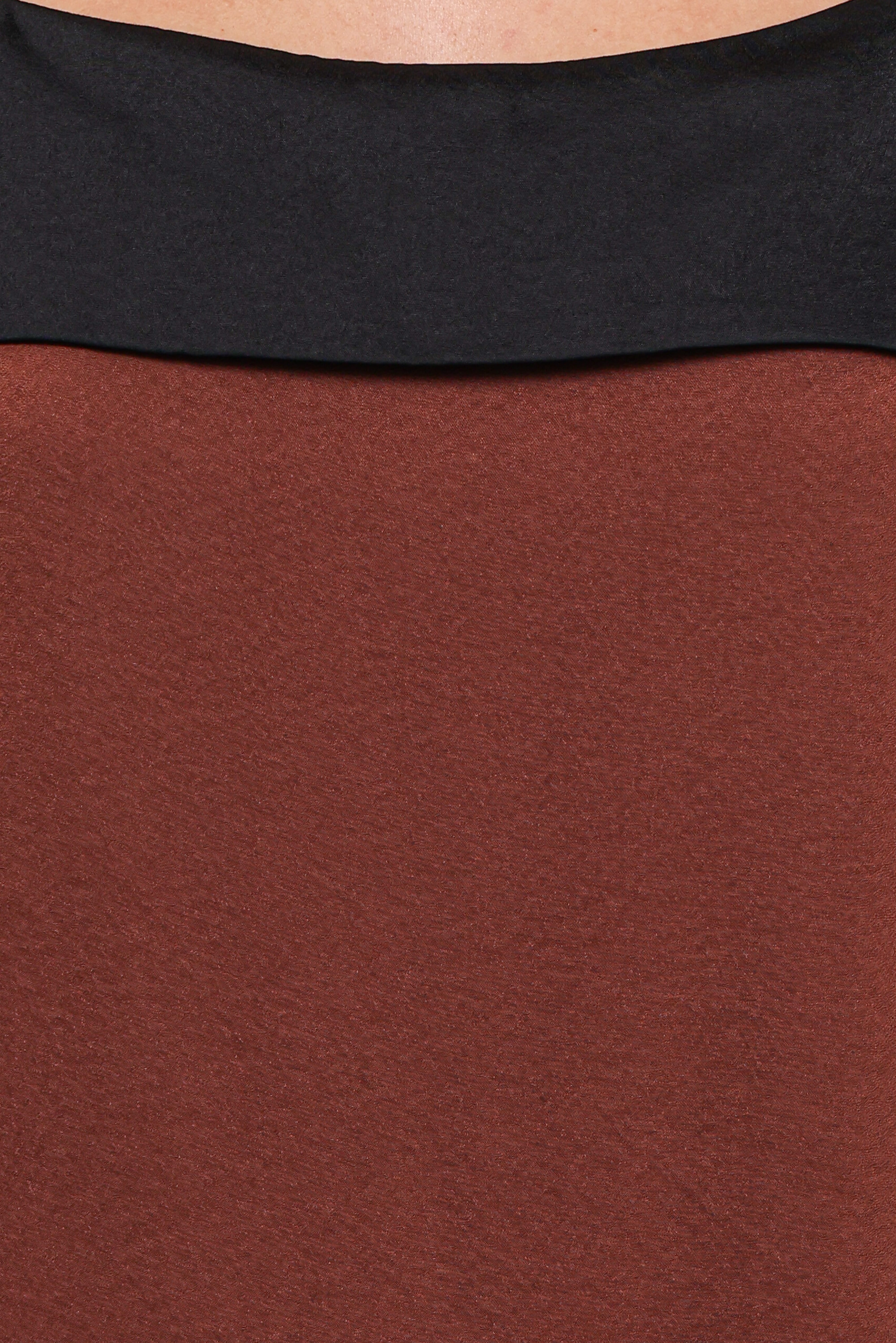 Cartia Midi Dress - Black/Brown
