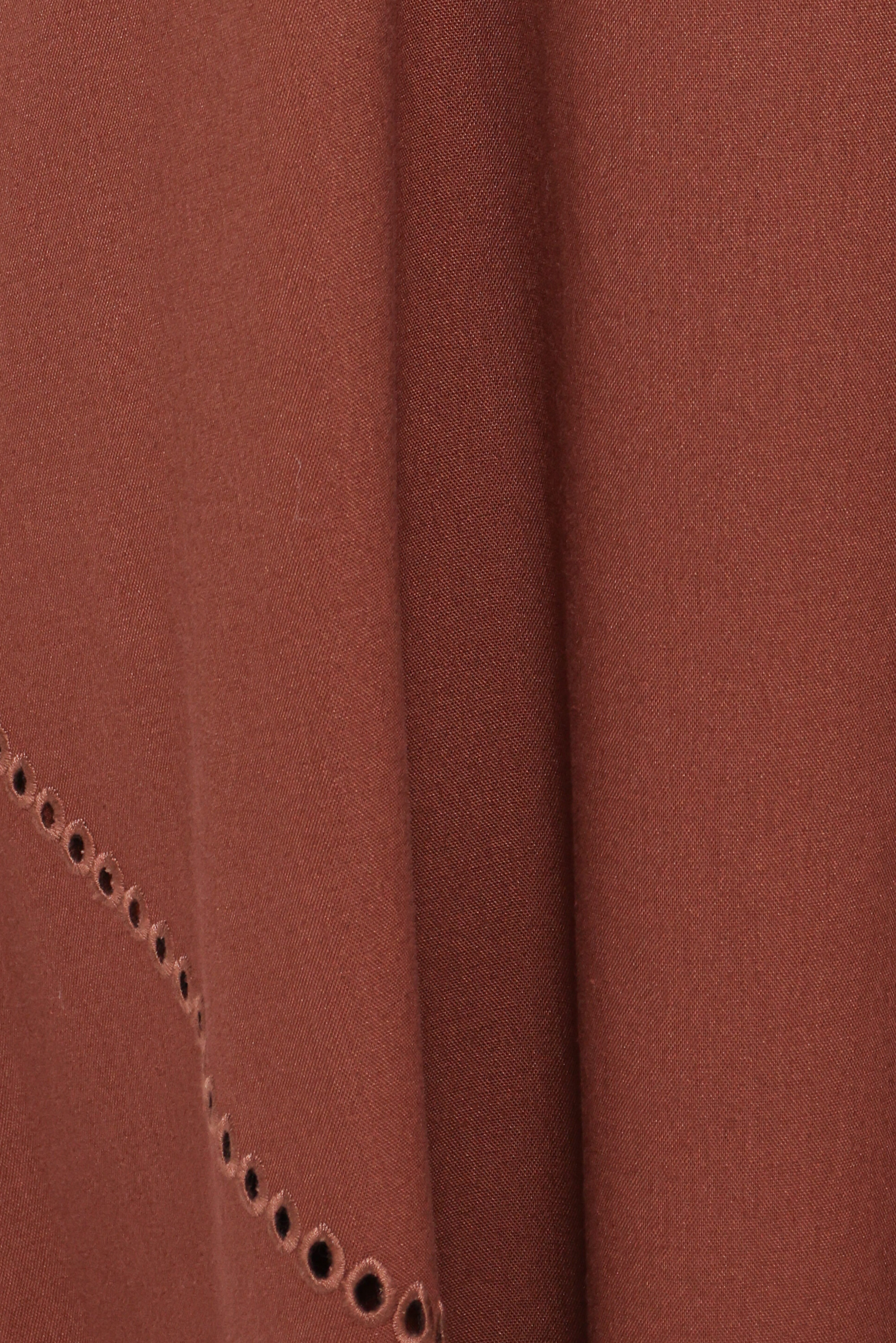 Como Strapless Maxi Dress - Brown