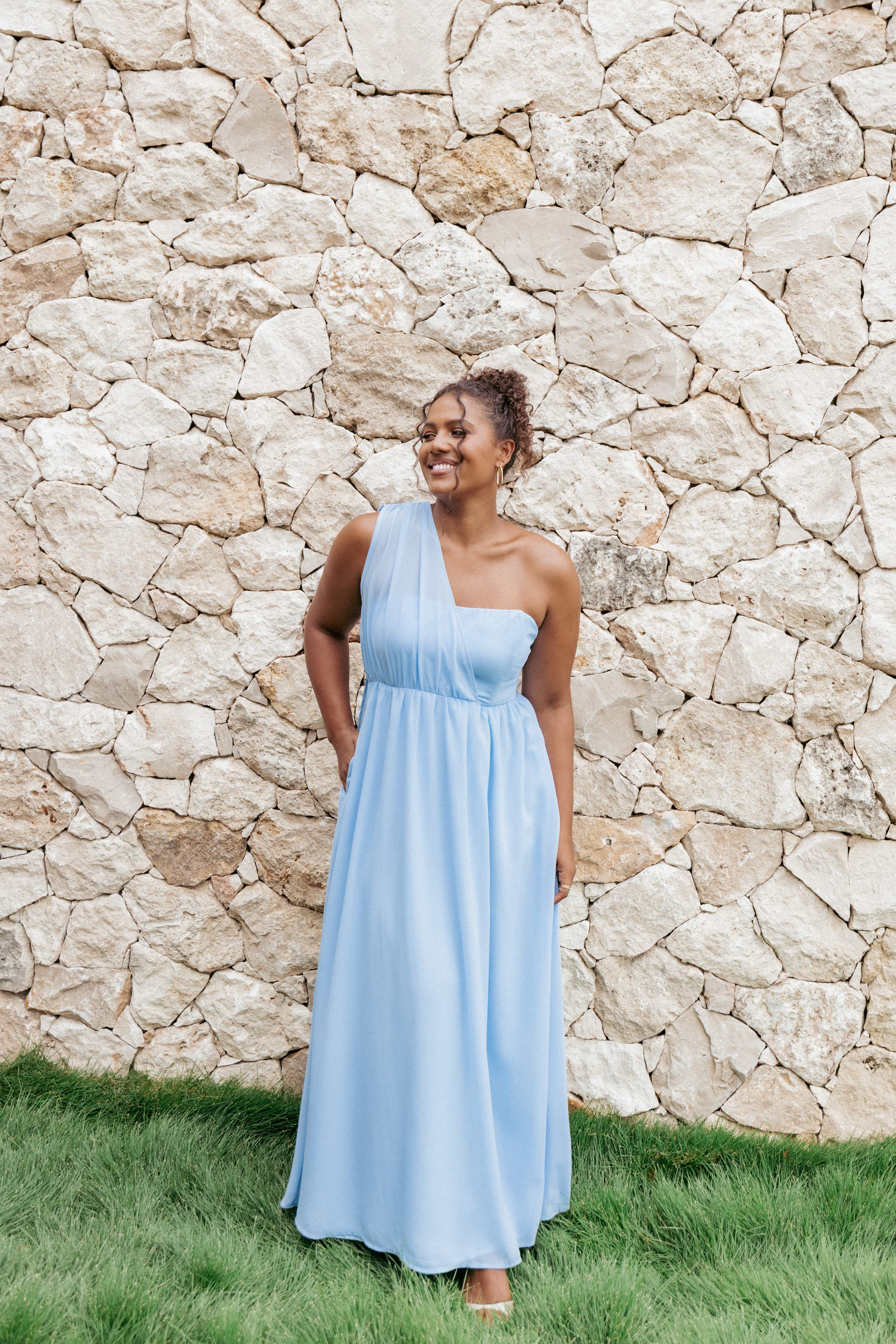 Darlee Maxi Dress - Cornflower Blue