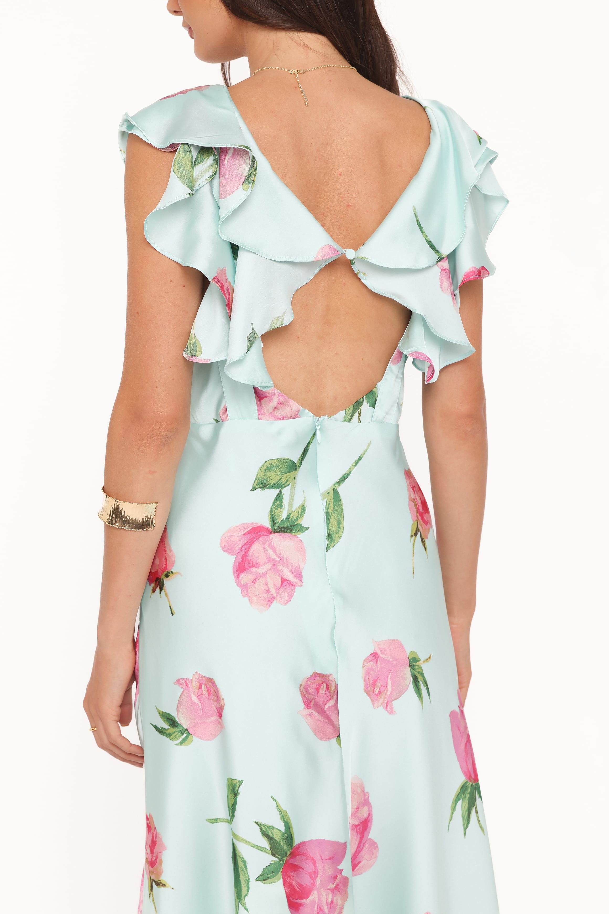 Darling Maxi Dress - Rose Mint Floral