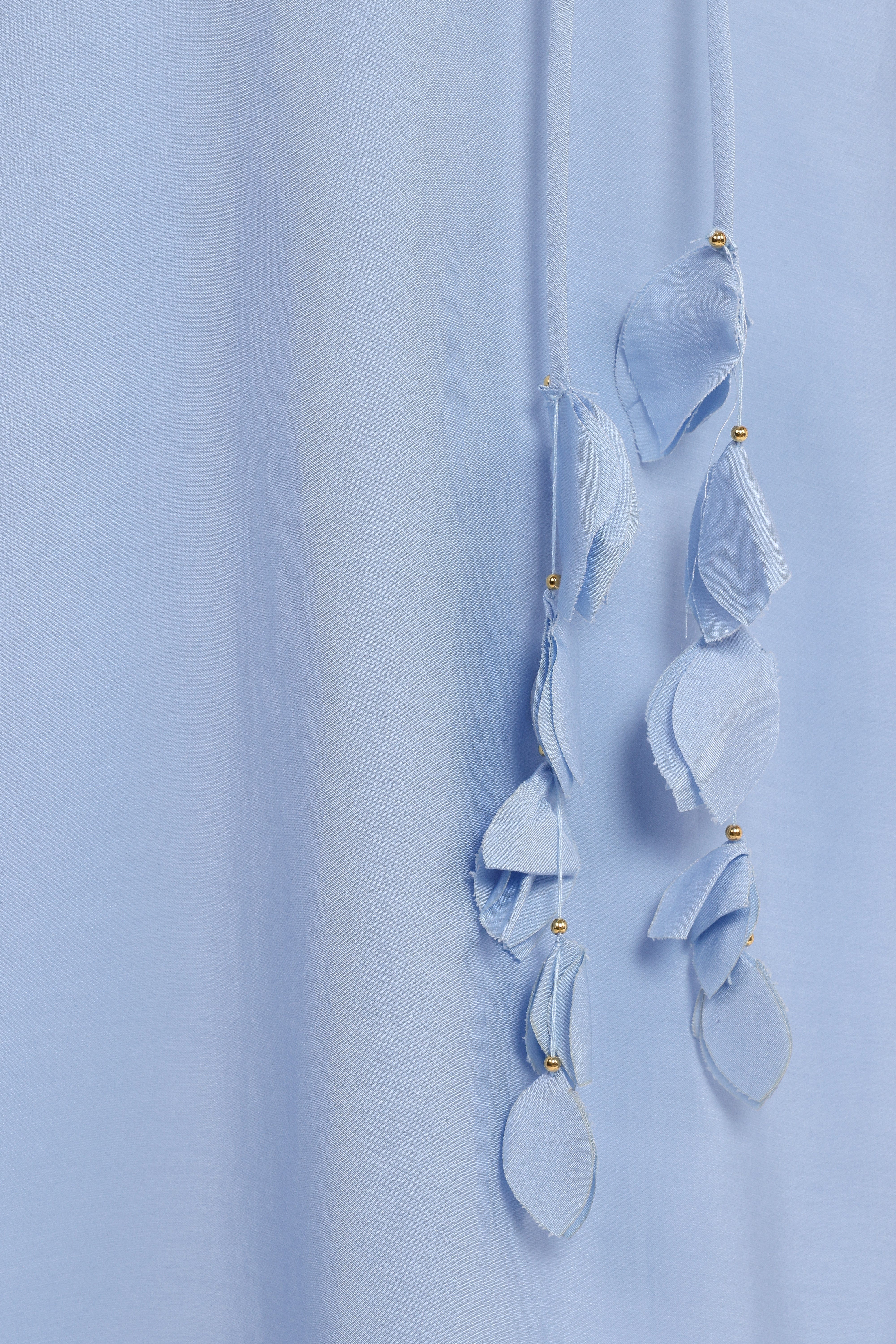 Della Midi Dress - Pale Blue