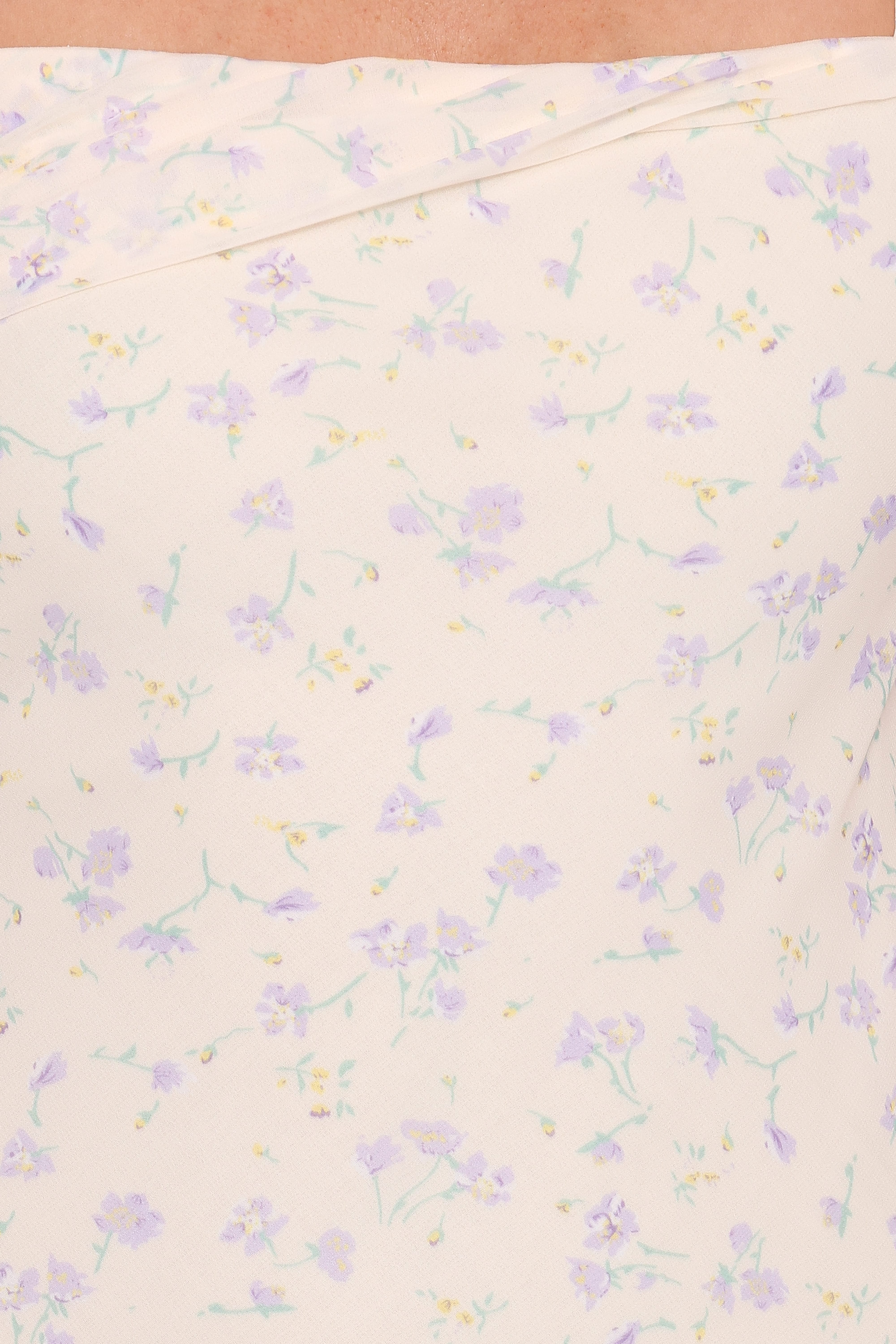 Elwood Midi Dress - Yellow Ditsy Floral