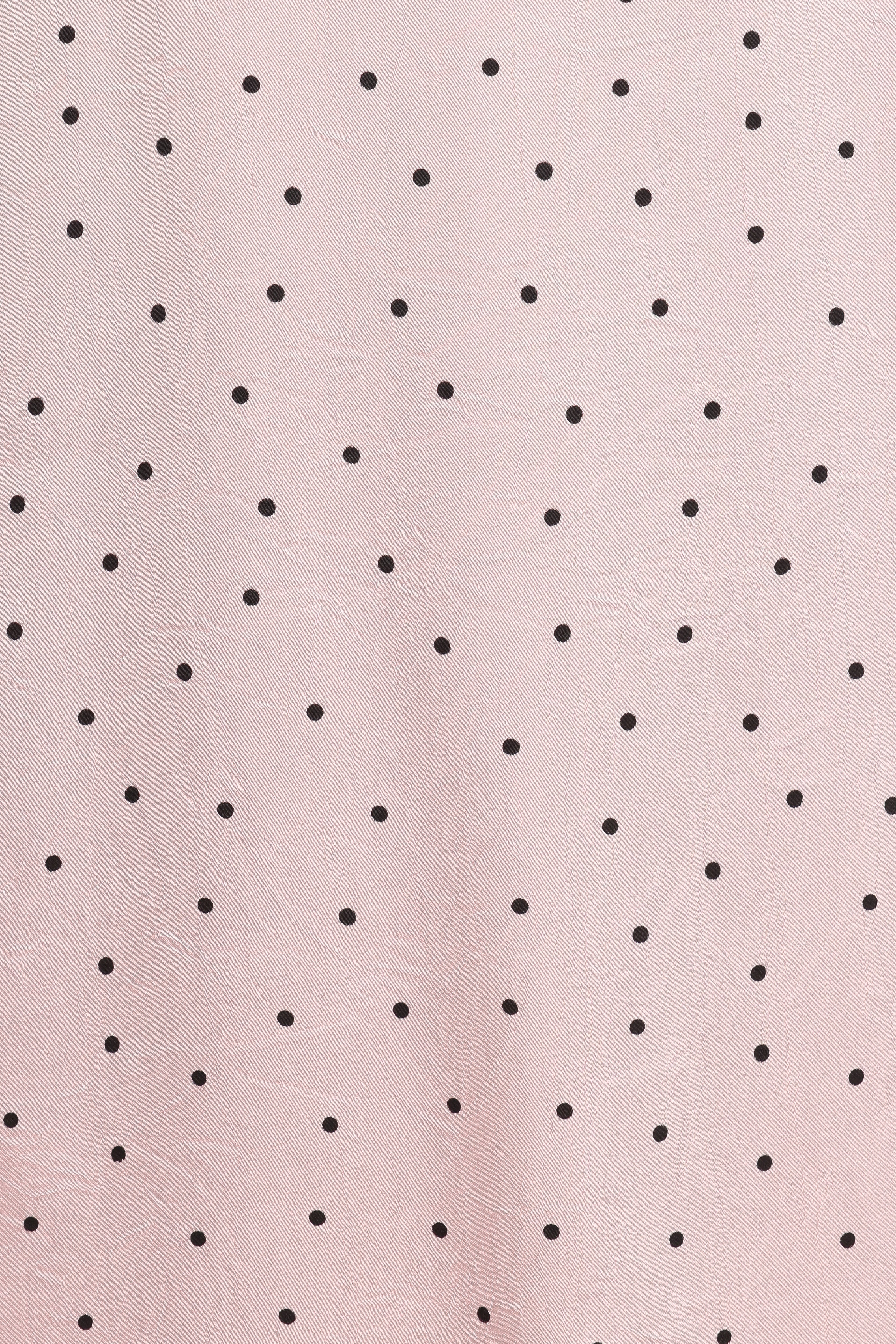 Gabrielle Mini Dress - Pink Polka Dot