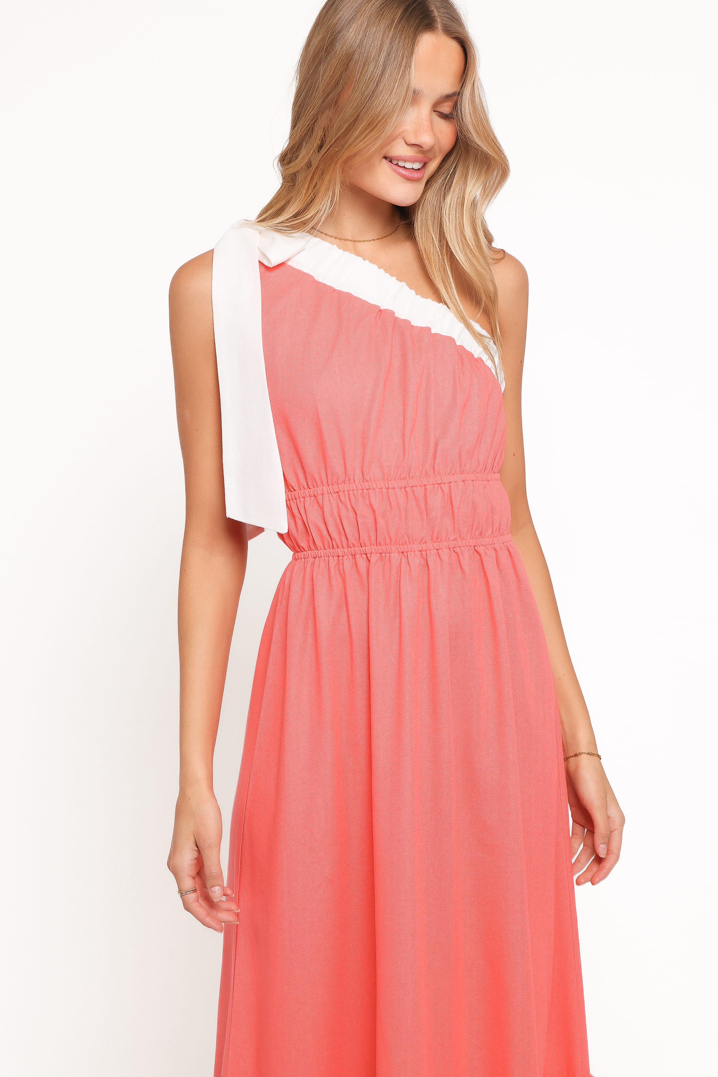 Gilda Maxi Dress - Coral