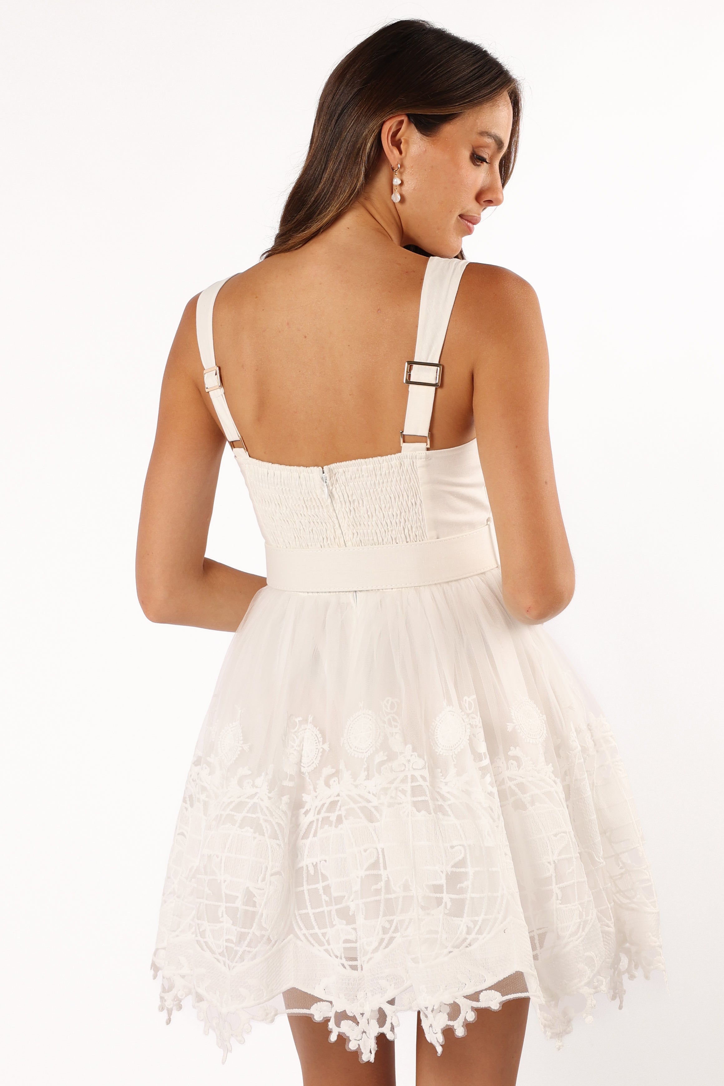 Glebe Mini Dress - White