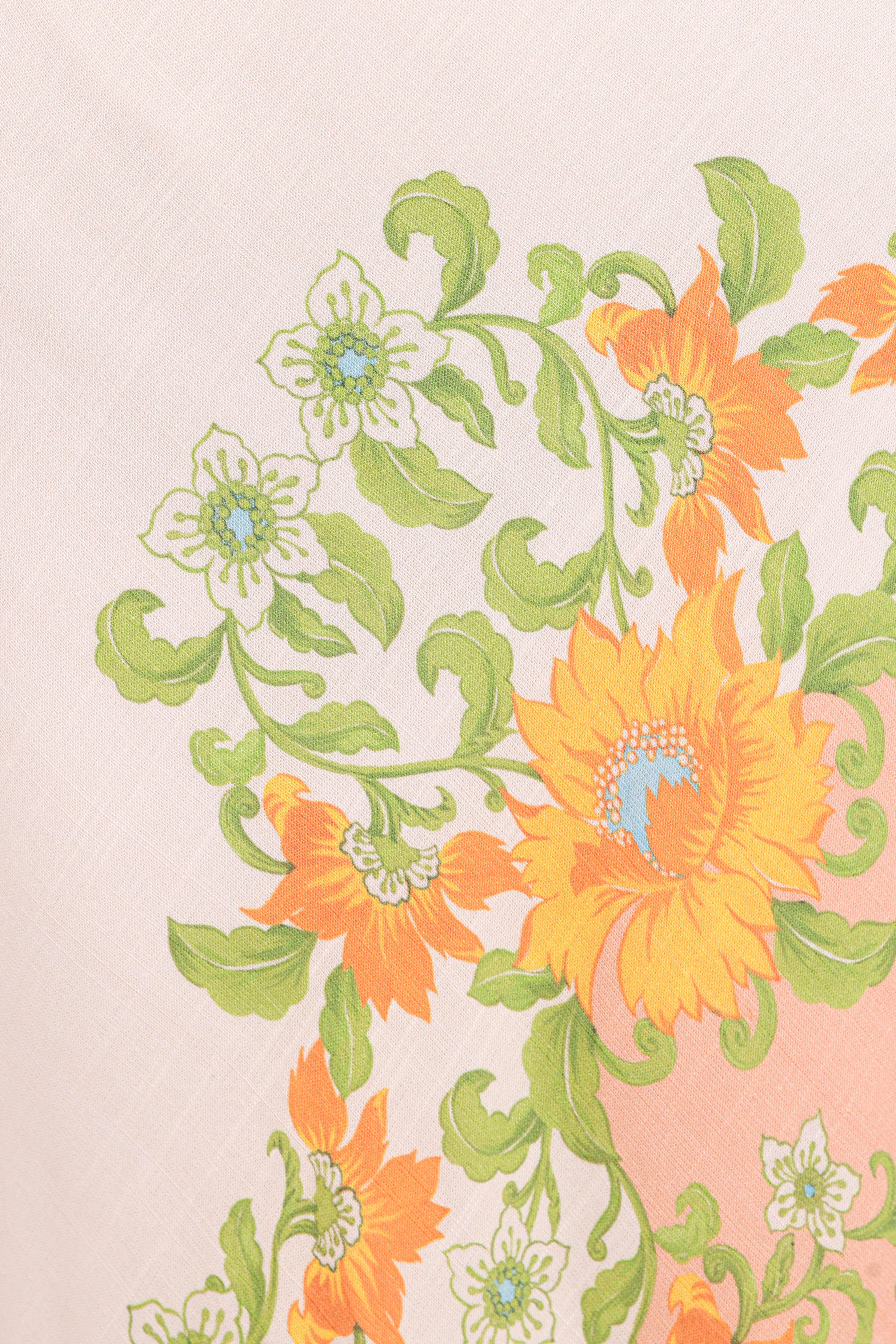 Haruki Maxi Dress - Yellow Spring Floral