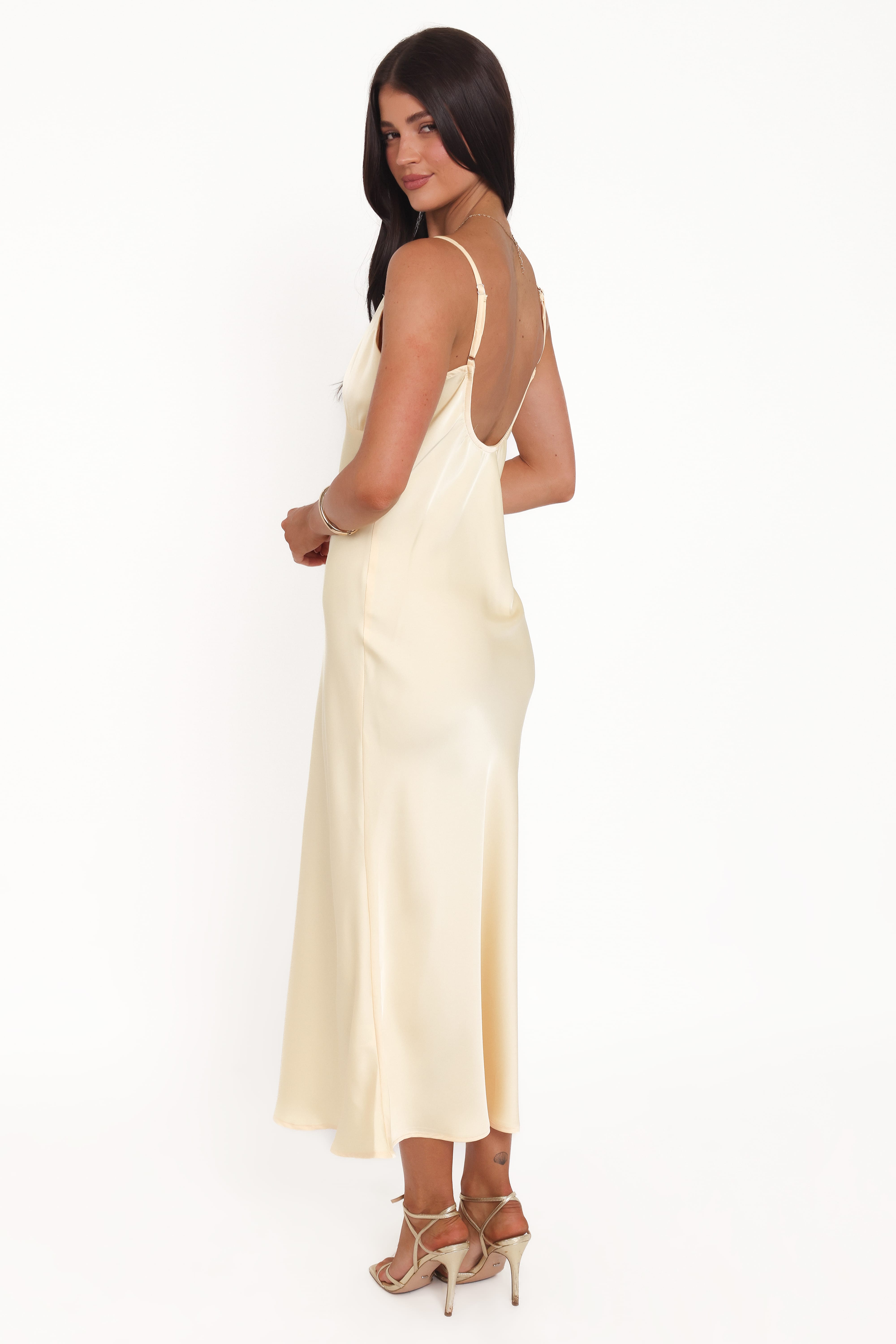 Hobi Midi Dress - Butter Yellow