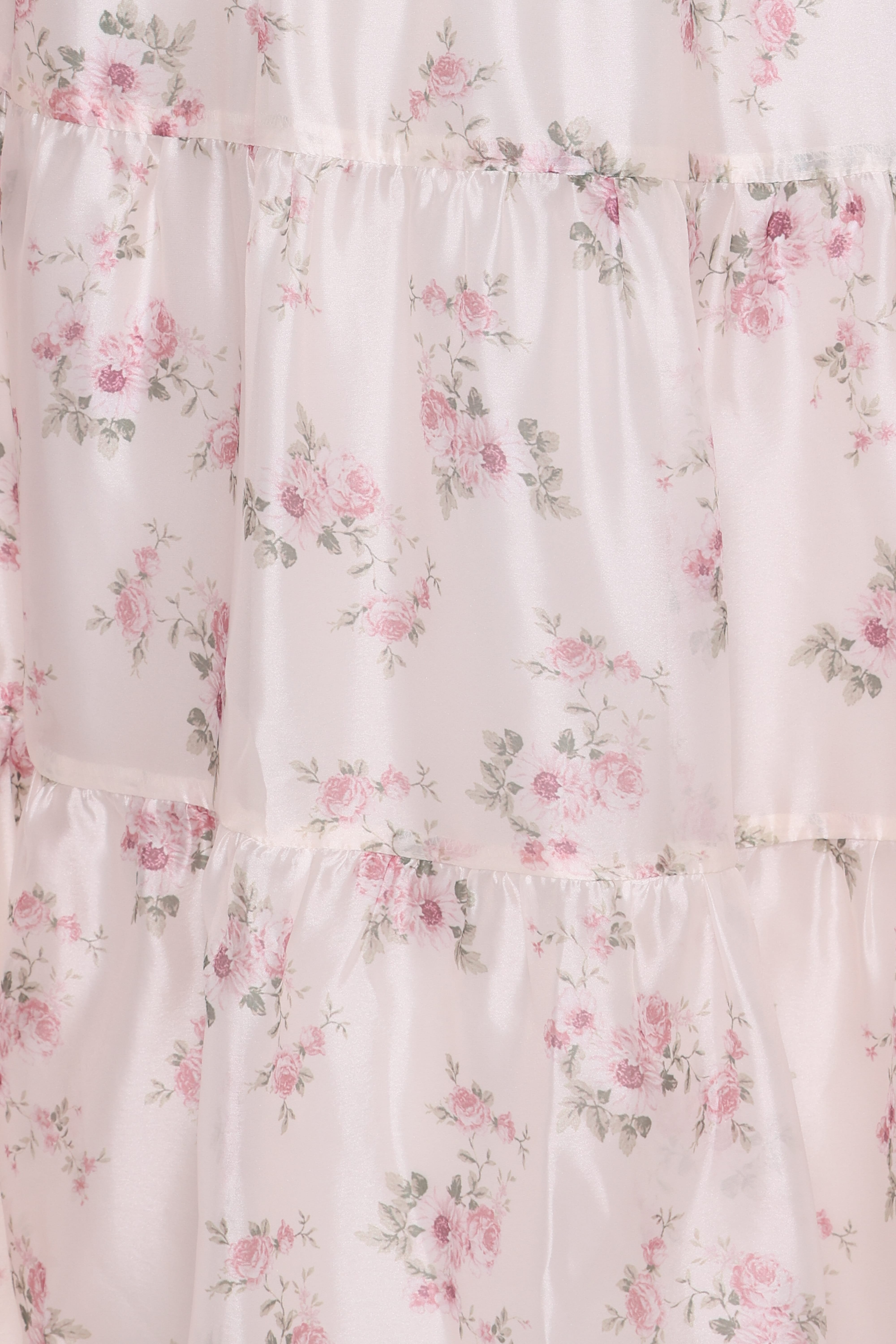Jocelyn Maxi Dress - Ivory/Pink Floral