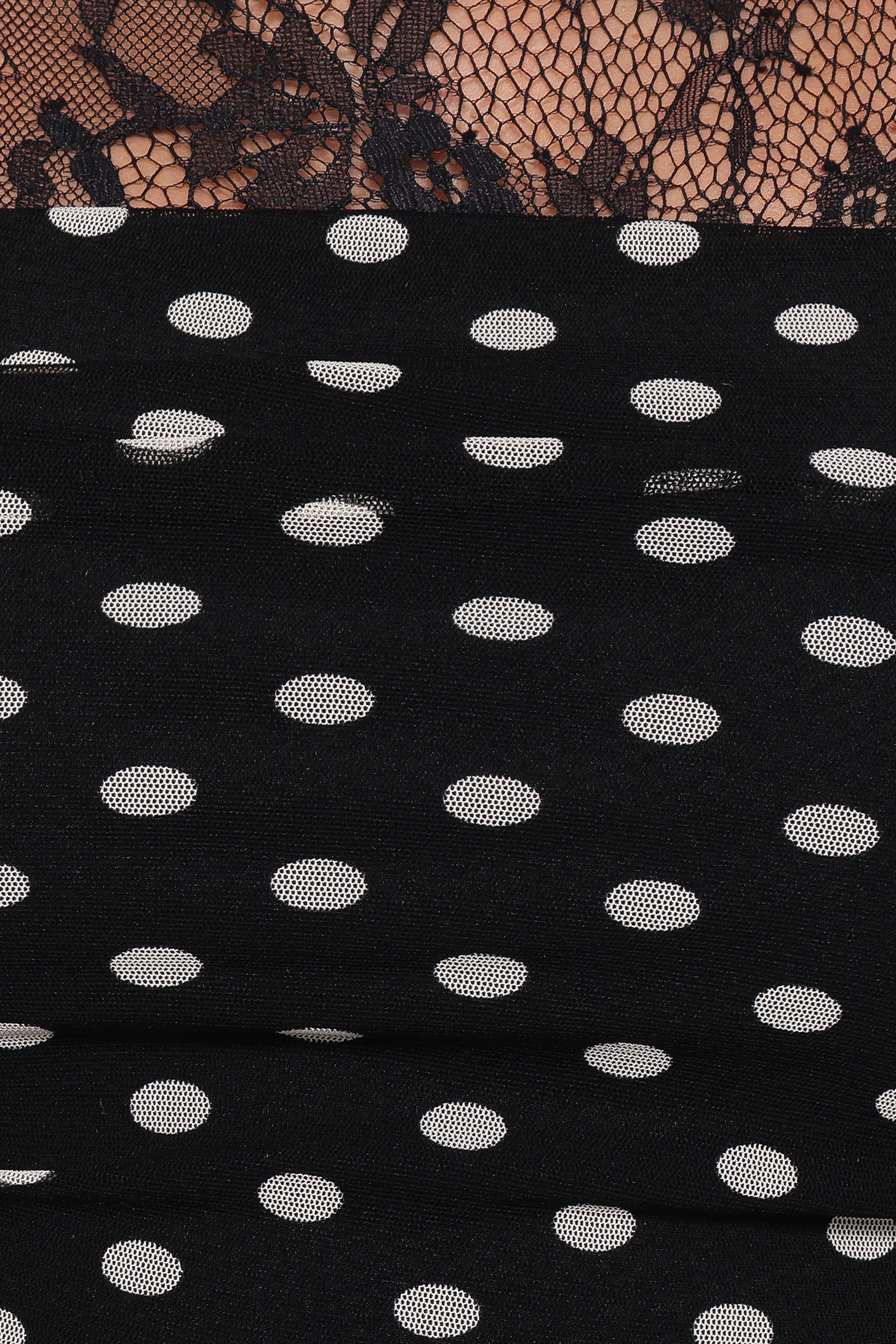 Jubilee Maxi Dress - Black Polka Dot