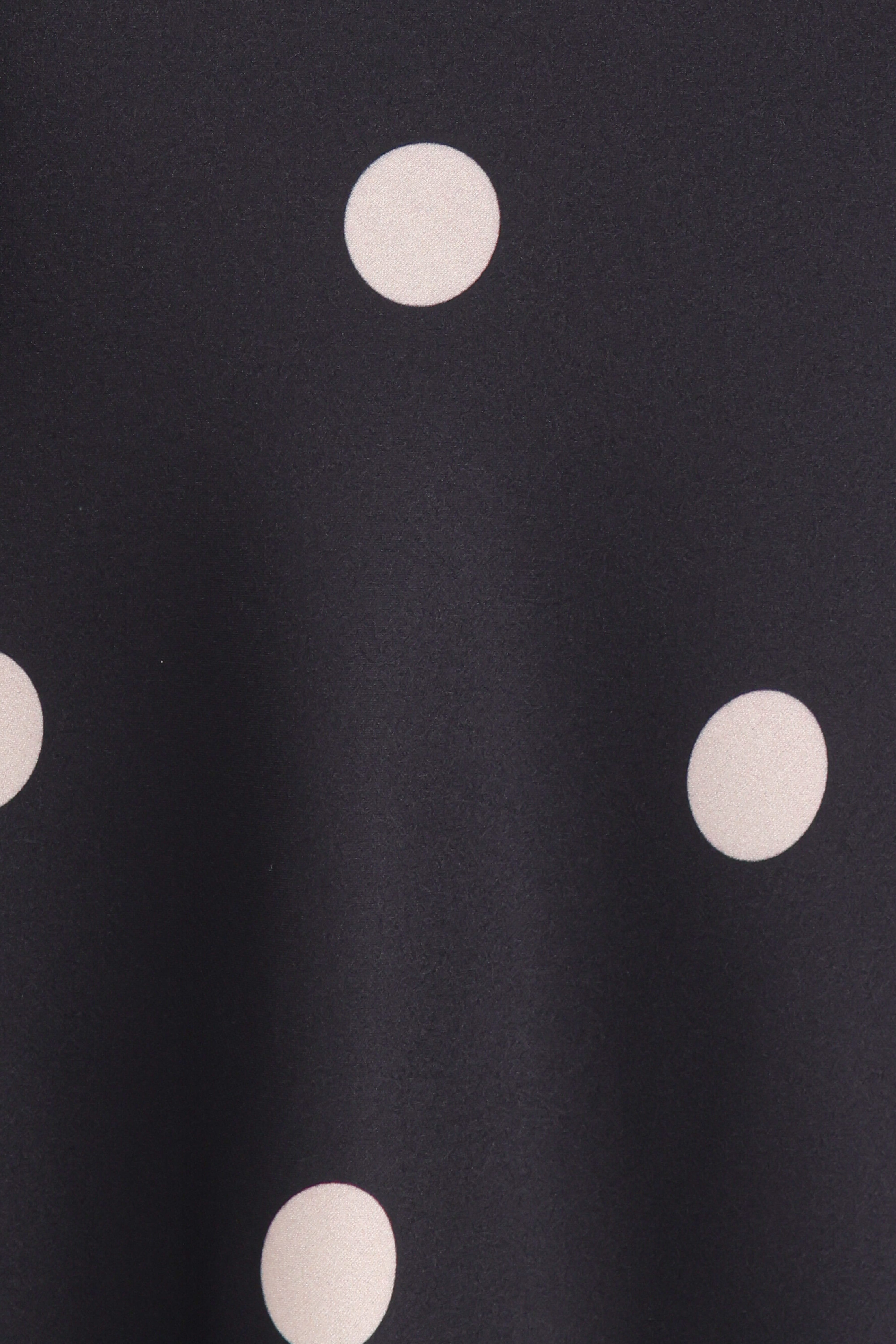 Jutta Strapless Maxi Dress - Black Polka Dot