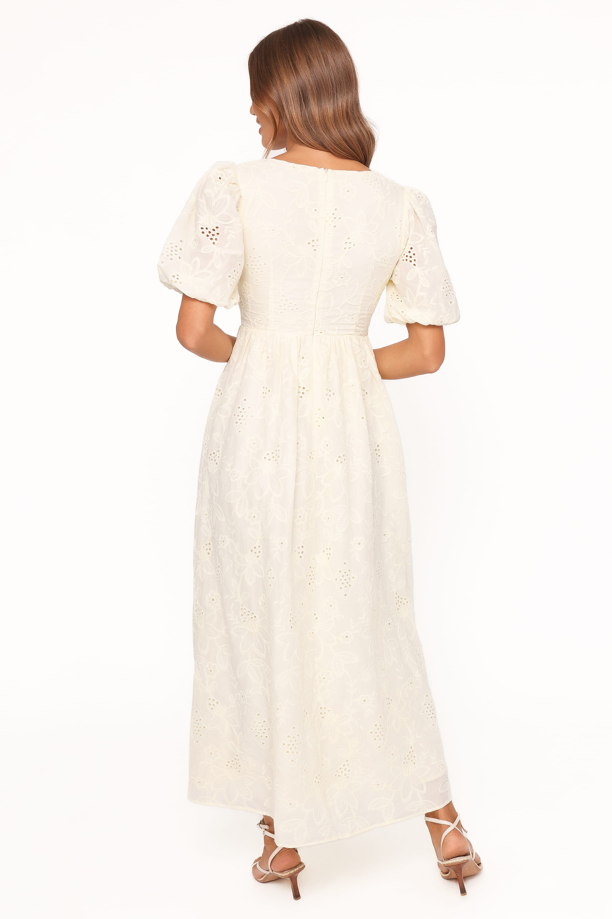 Karla Maxi Dress - Butter Yellow Broderie