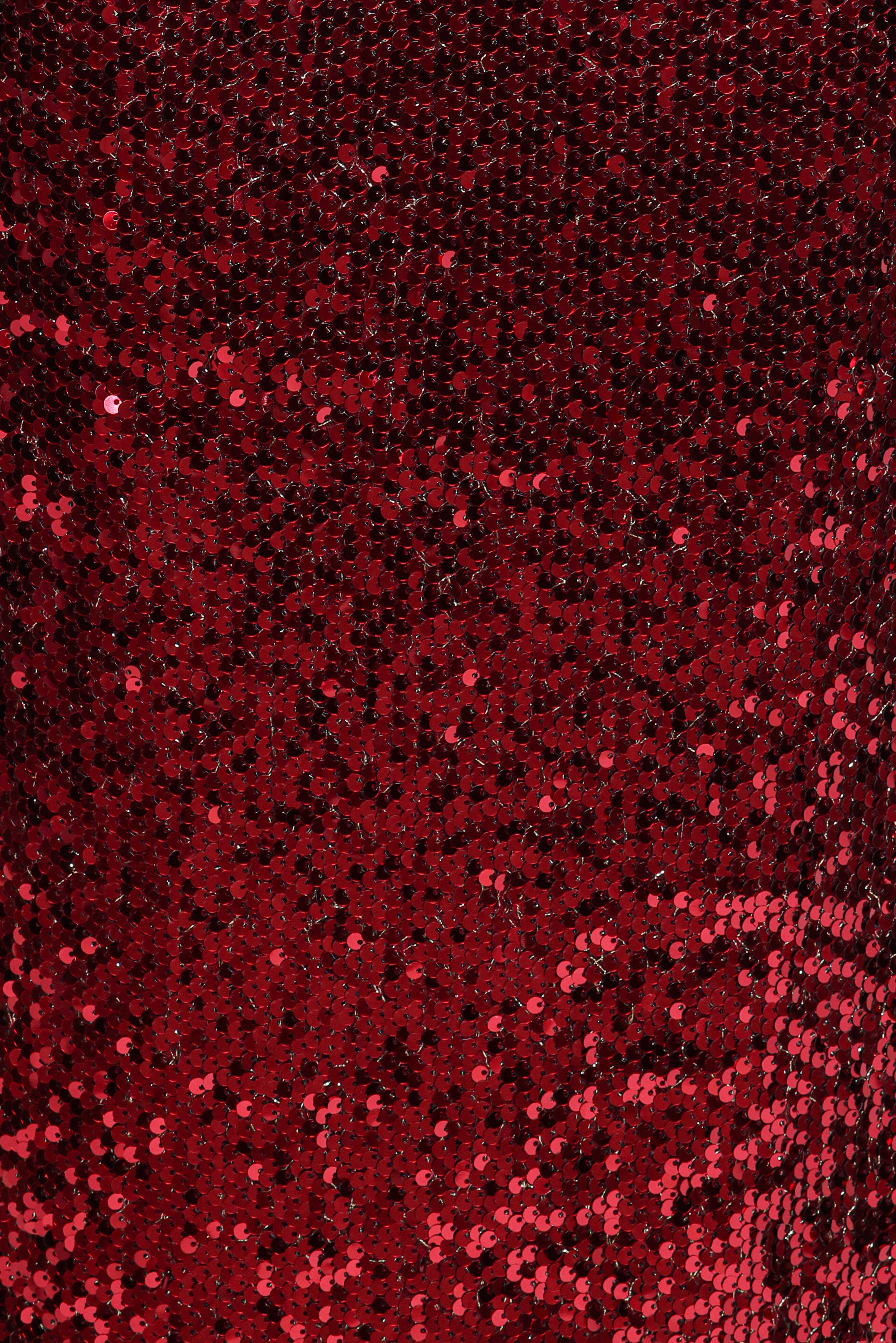 Karley Sequin Maxi Dress - Burgundy