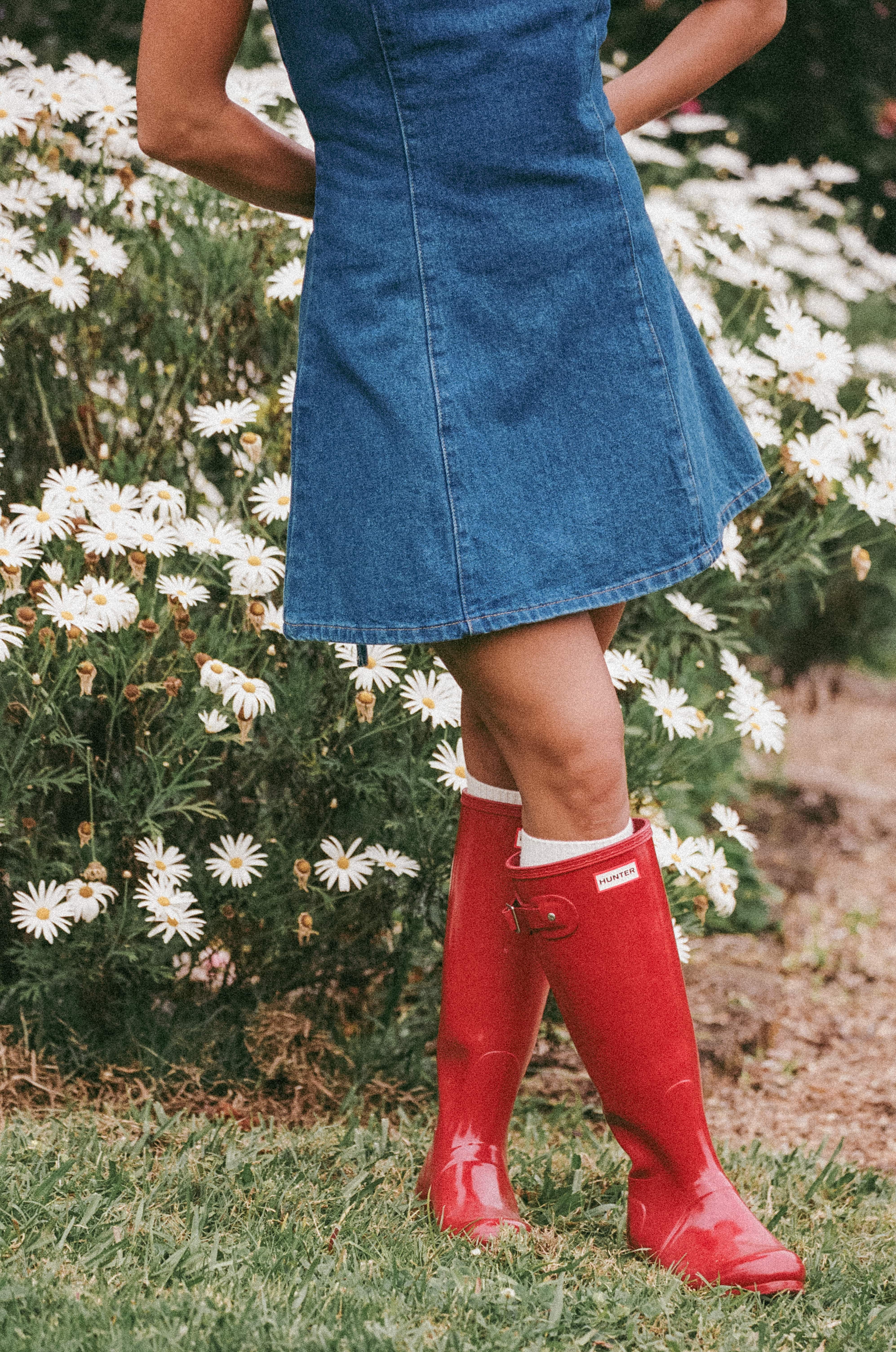 Katina Mini Dress - Denim